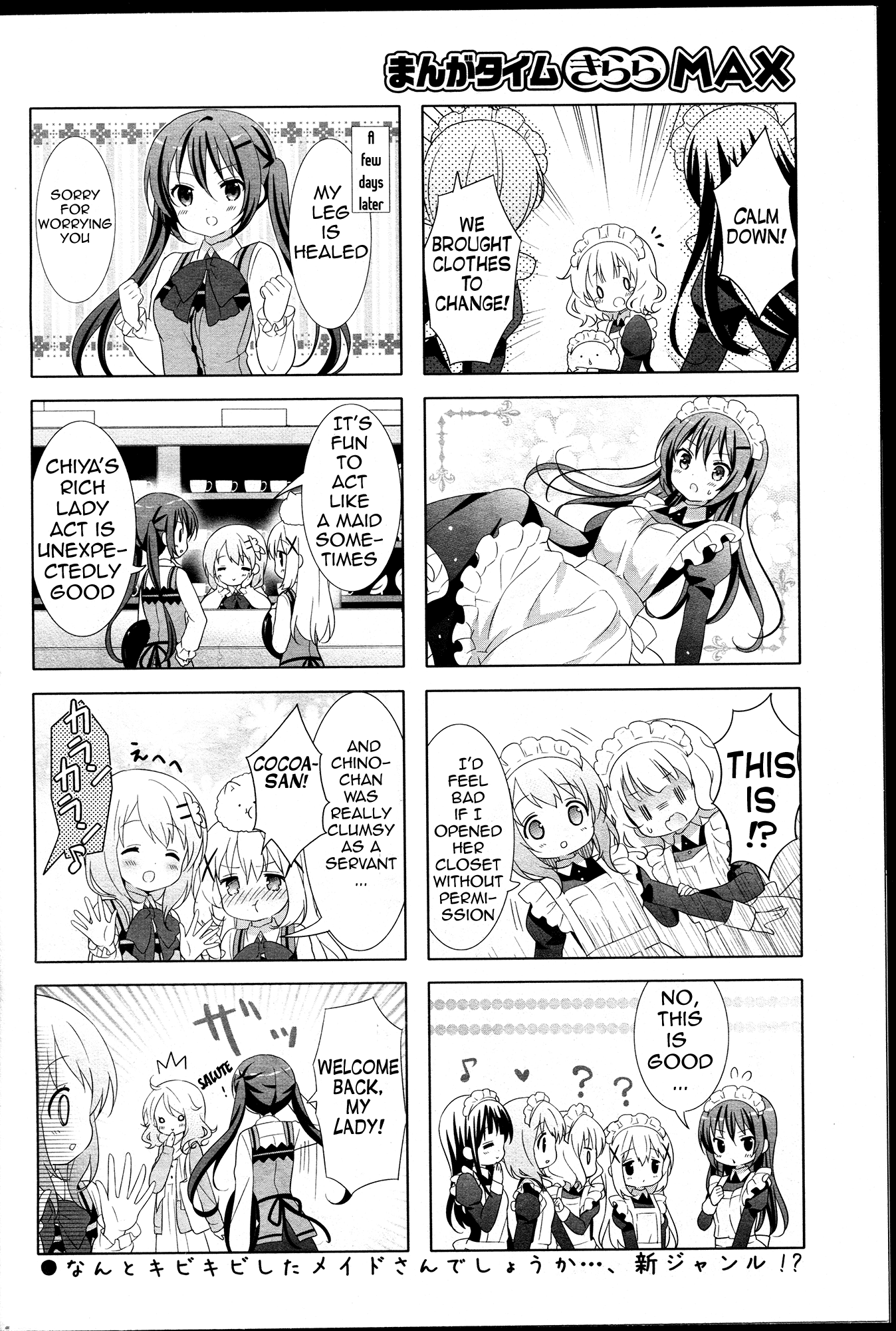 Gochuumon wa Usagi Desu ka? chapter 37 page 8