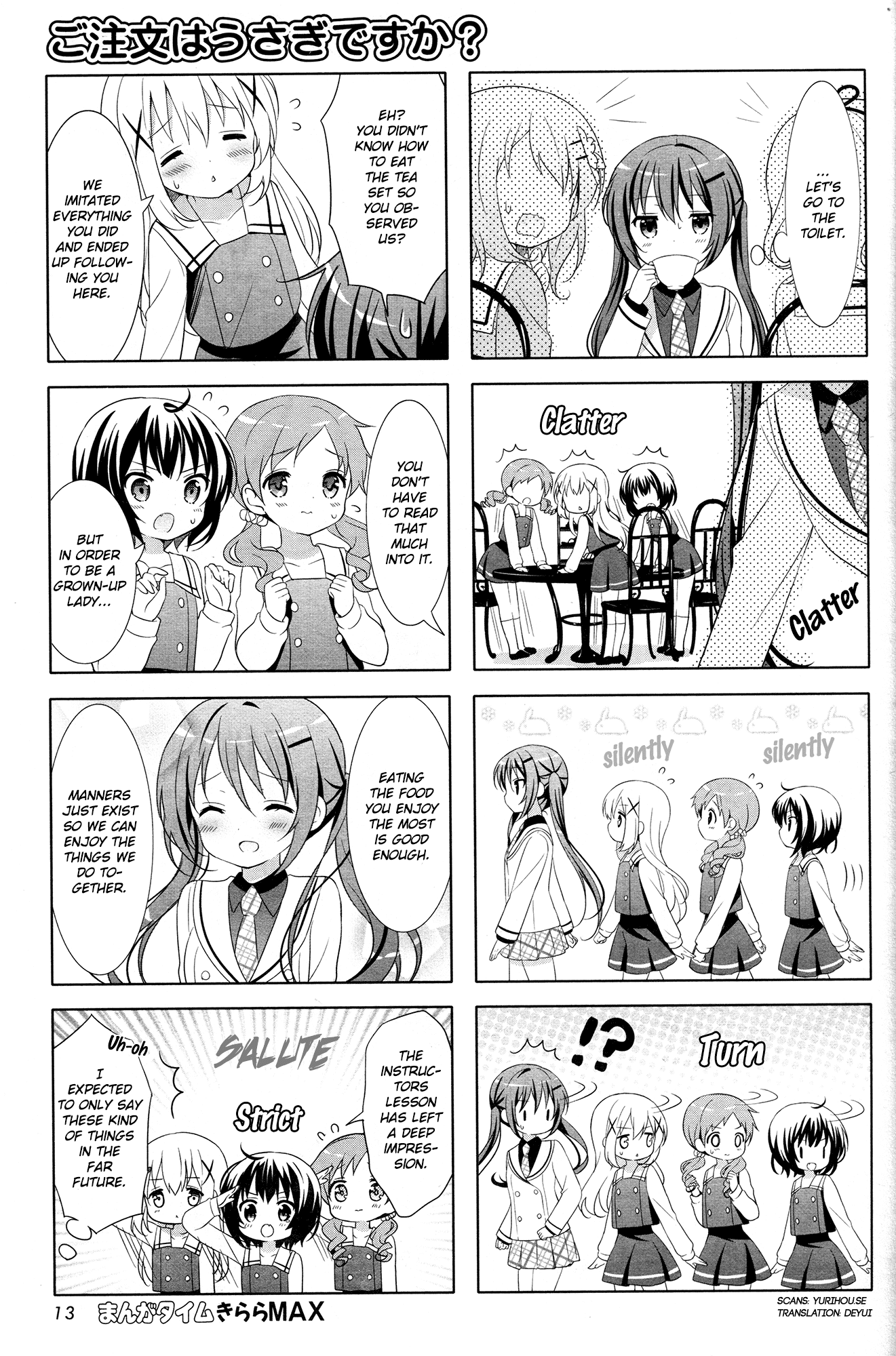 Gochuumon wa Usagi Desu ka? chapter 39 page 7