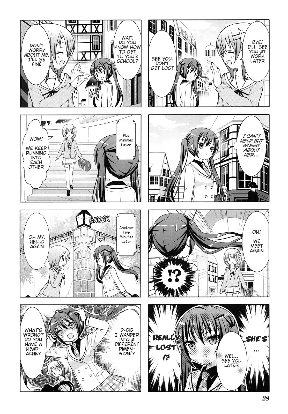 Gochuumon wa Usagi Desu ka? chapter 4 page 4