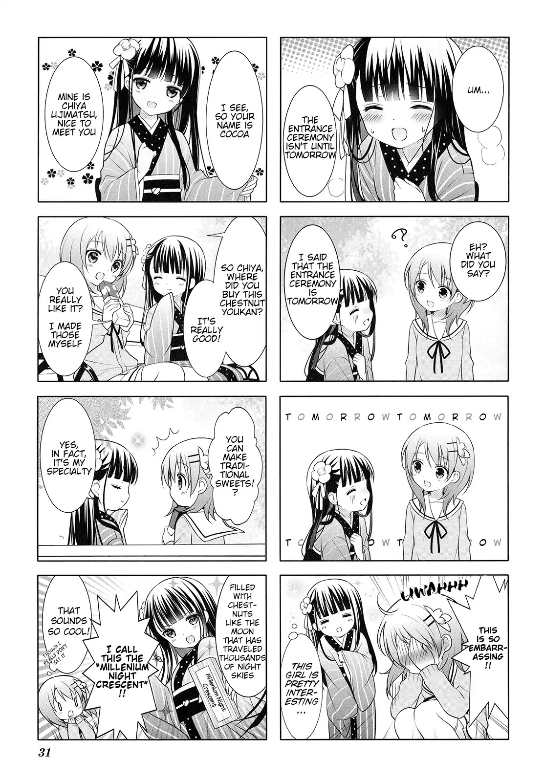 Gochuumon wa Usagi Desu ka? chapter 4 page 7