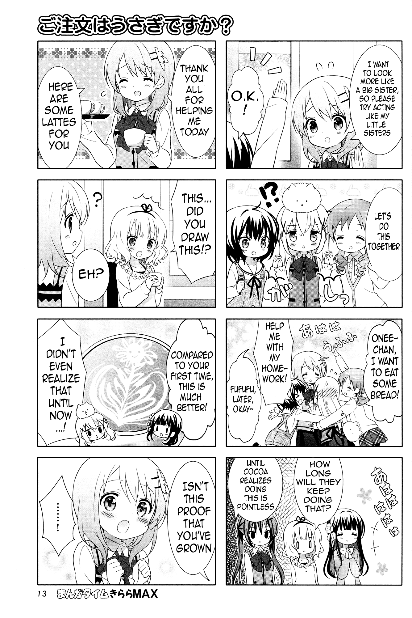 Gochuumon wa Usagi Desu ka? chapter 40 page 7