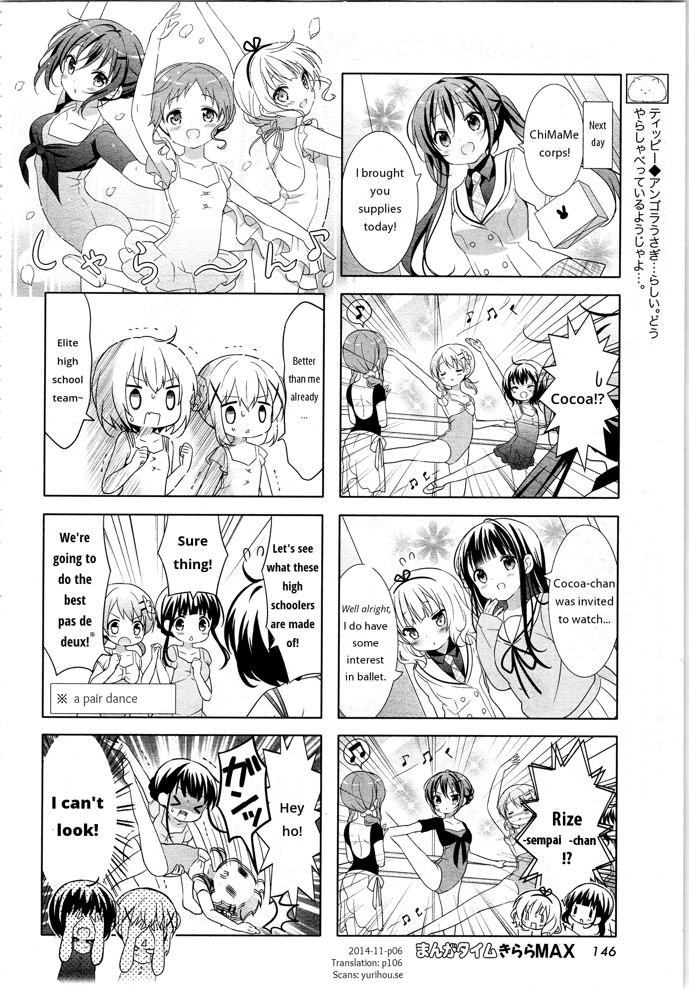 Gochuumon wa Usagi Desu ka? chapter 45 page 6