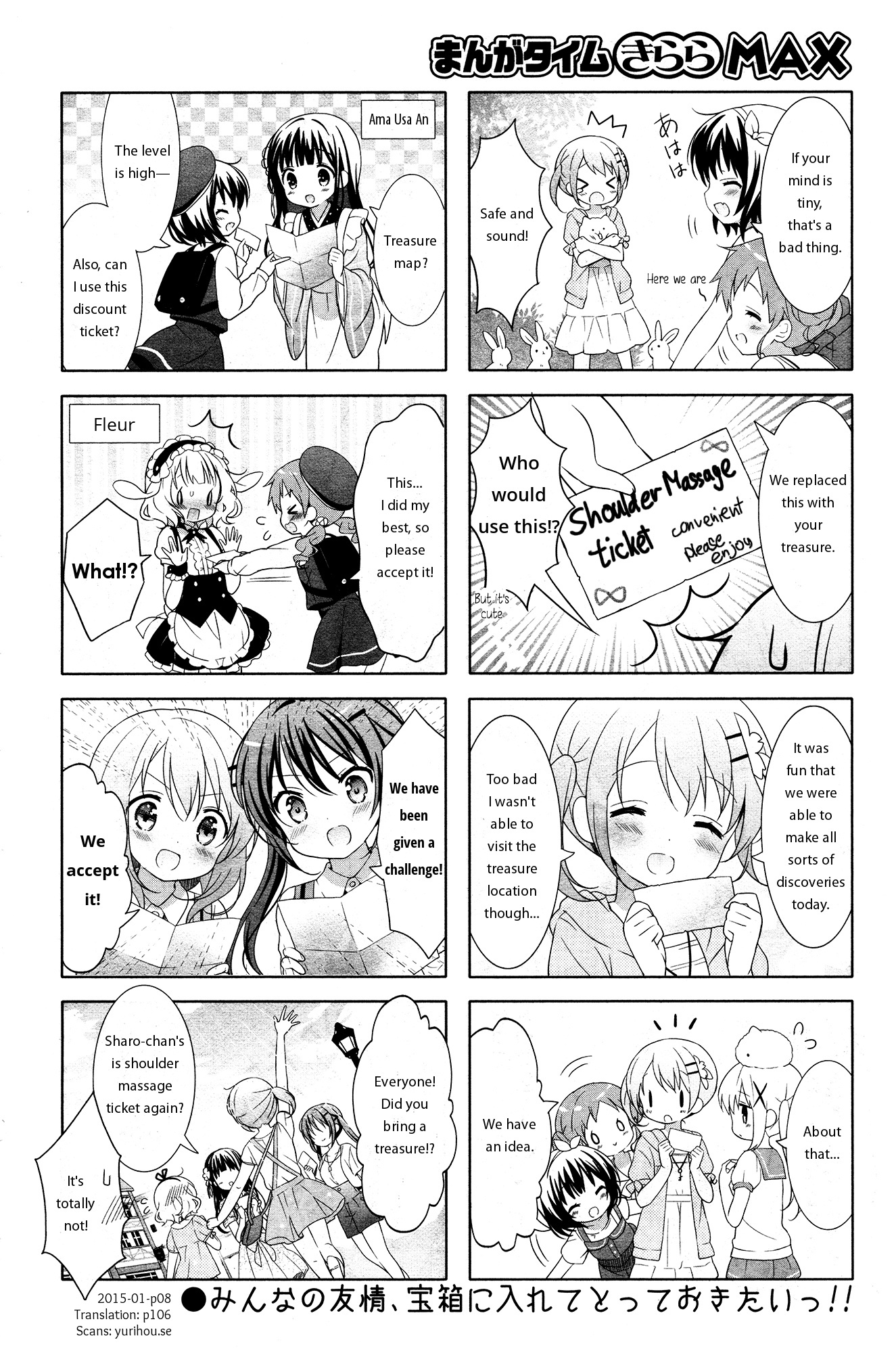 Gochuumon wa Usagi Desu ka? chapter 47 page 8