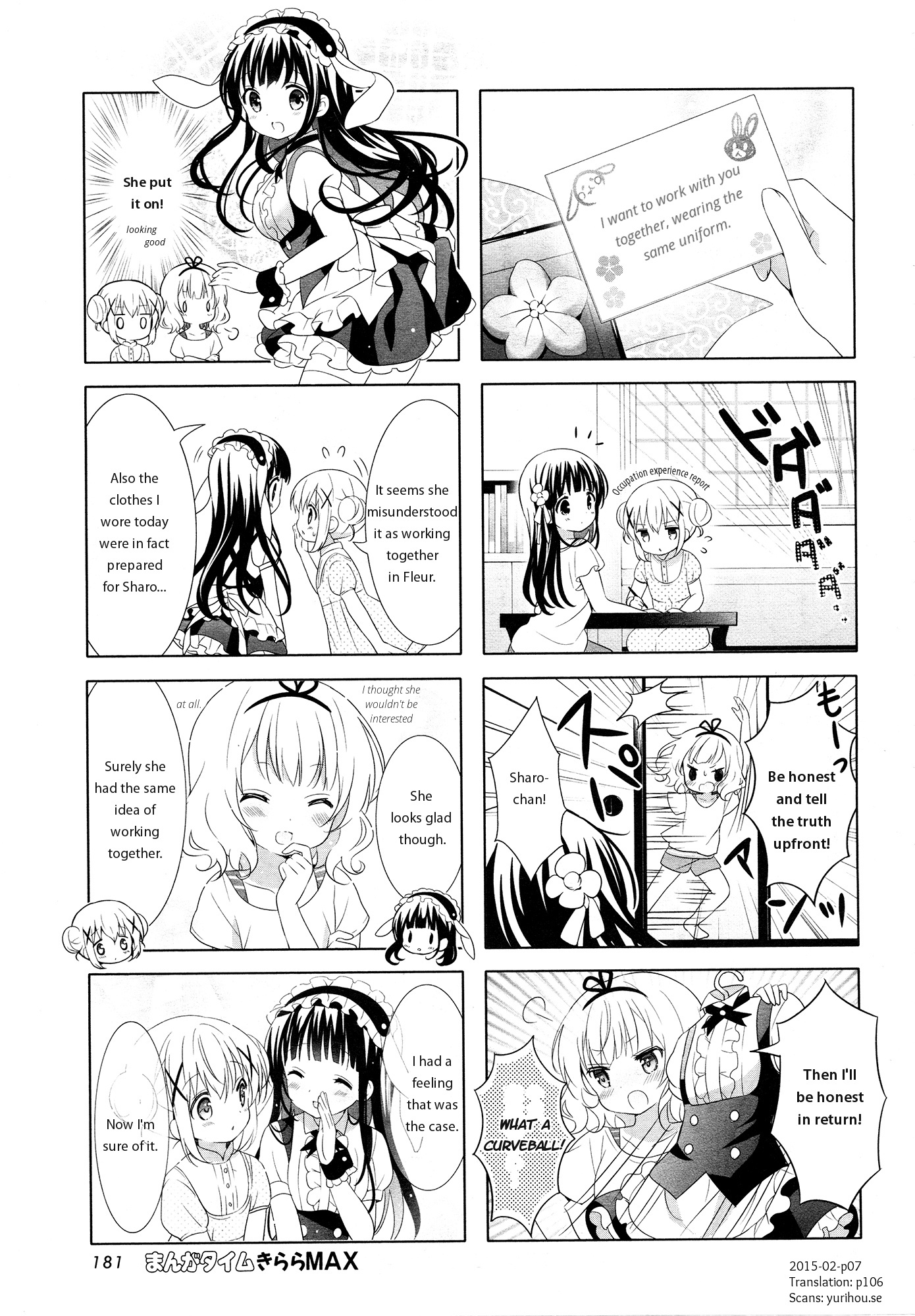 Gochuumon wa Usagi Desu ka? chapter 48 page 7