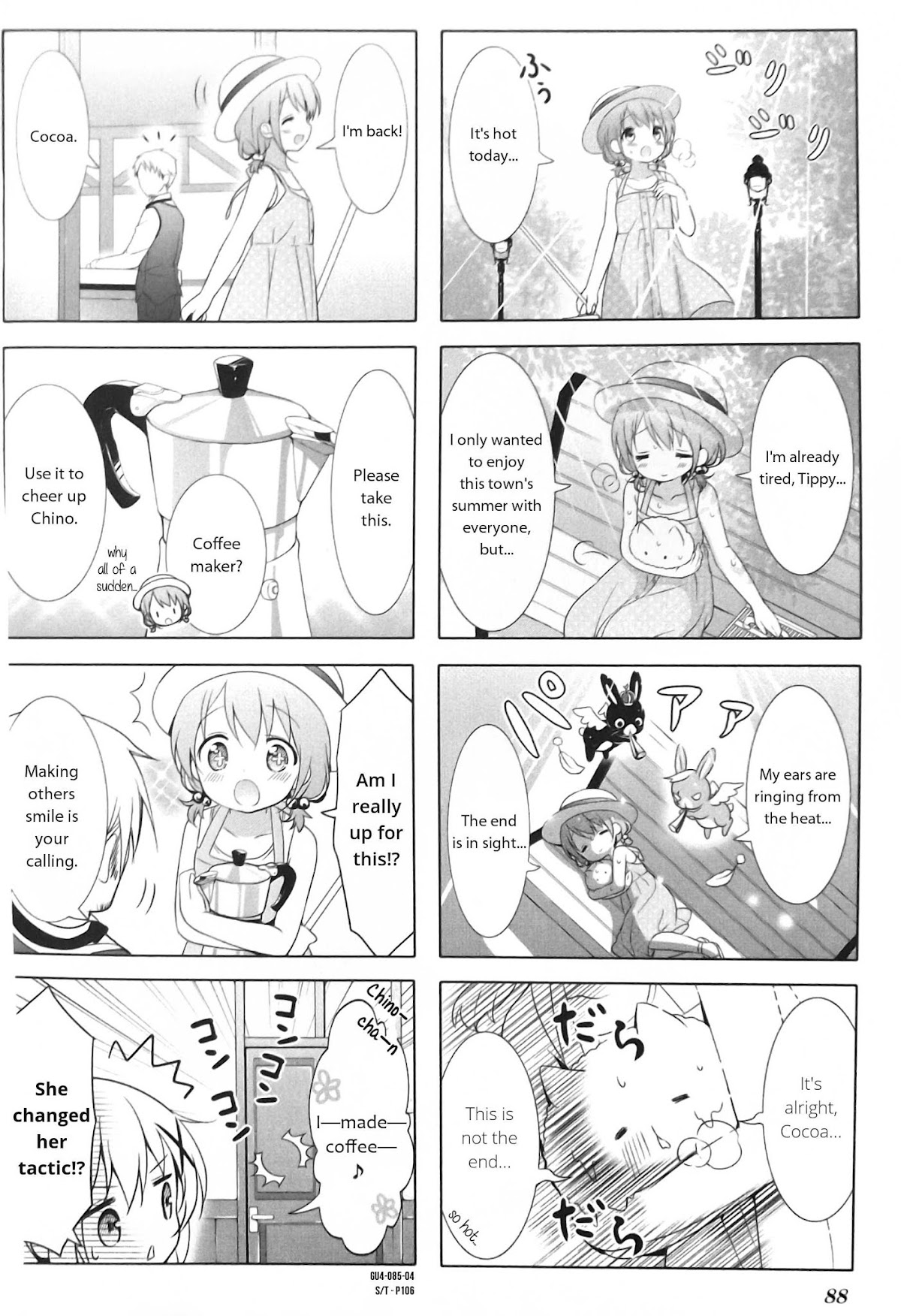 Gochuumon wa Usagi Desu ka? chapter 49 page 4