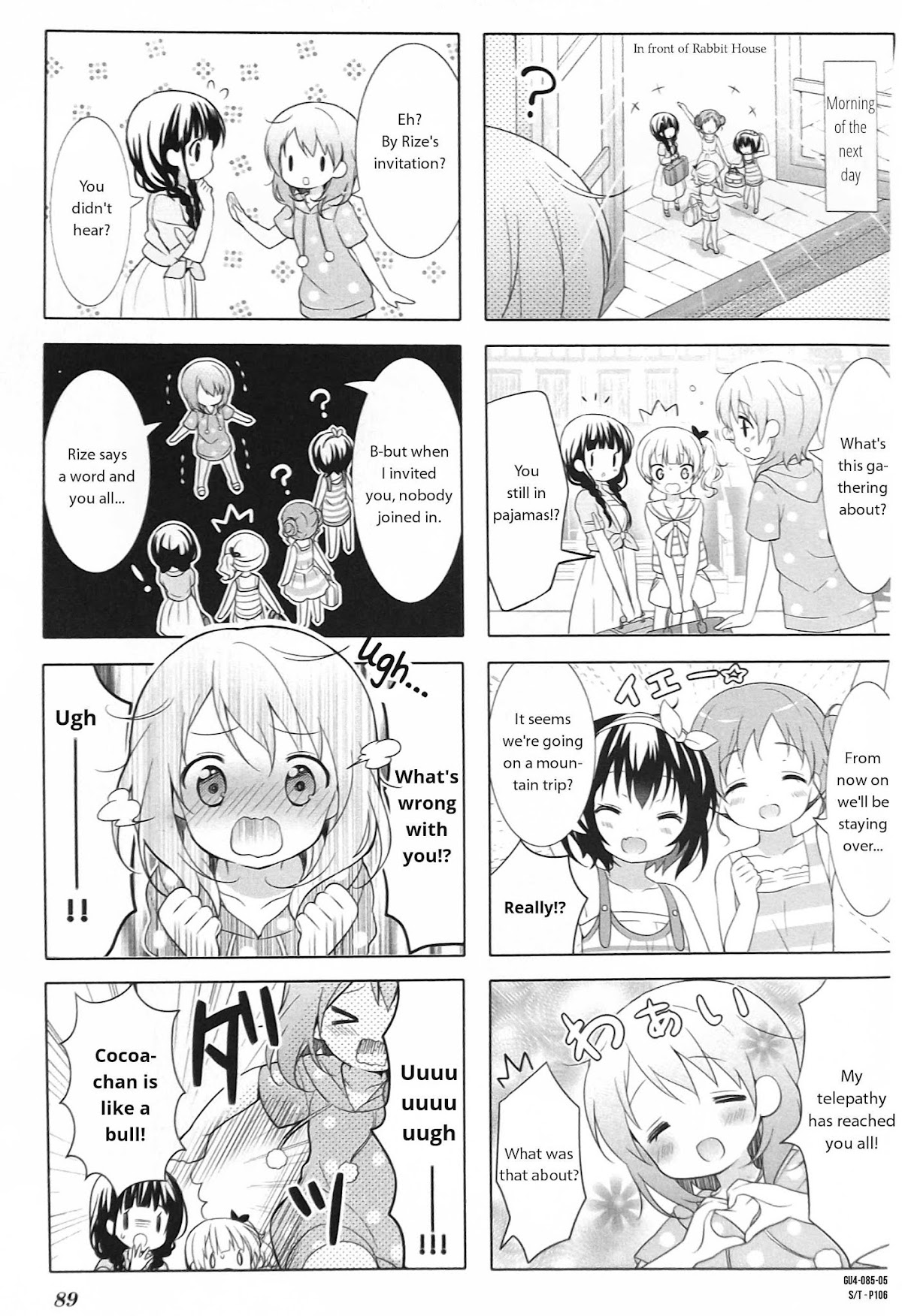 Gochuumon wa Usagi Desu ka? chapter 49 page 5