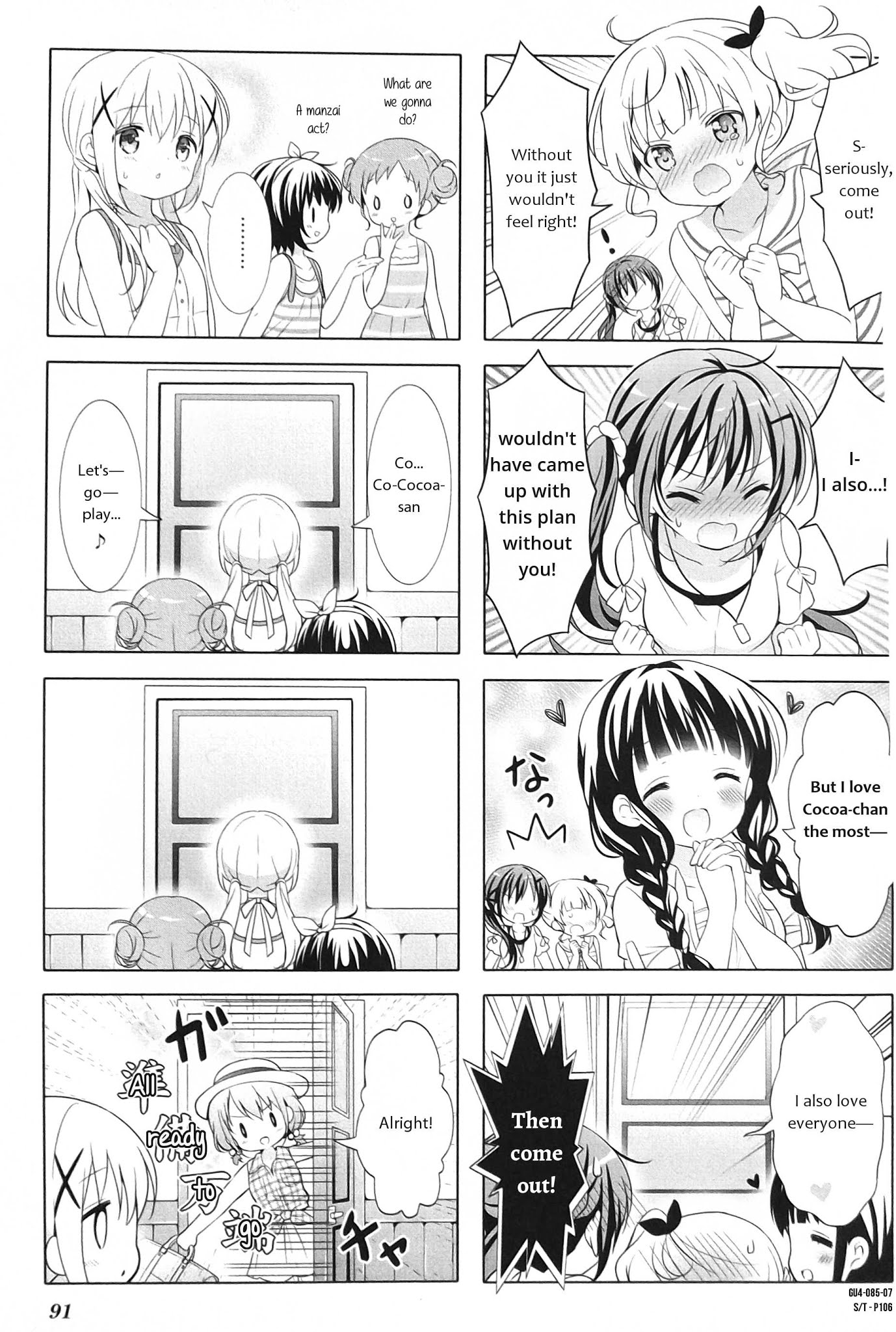 Gochuumon wa Usagi Desu ka? chapter 49 page 7