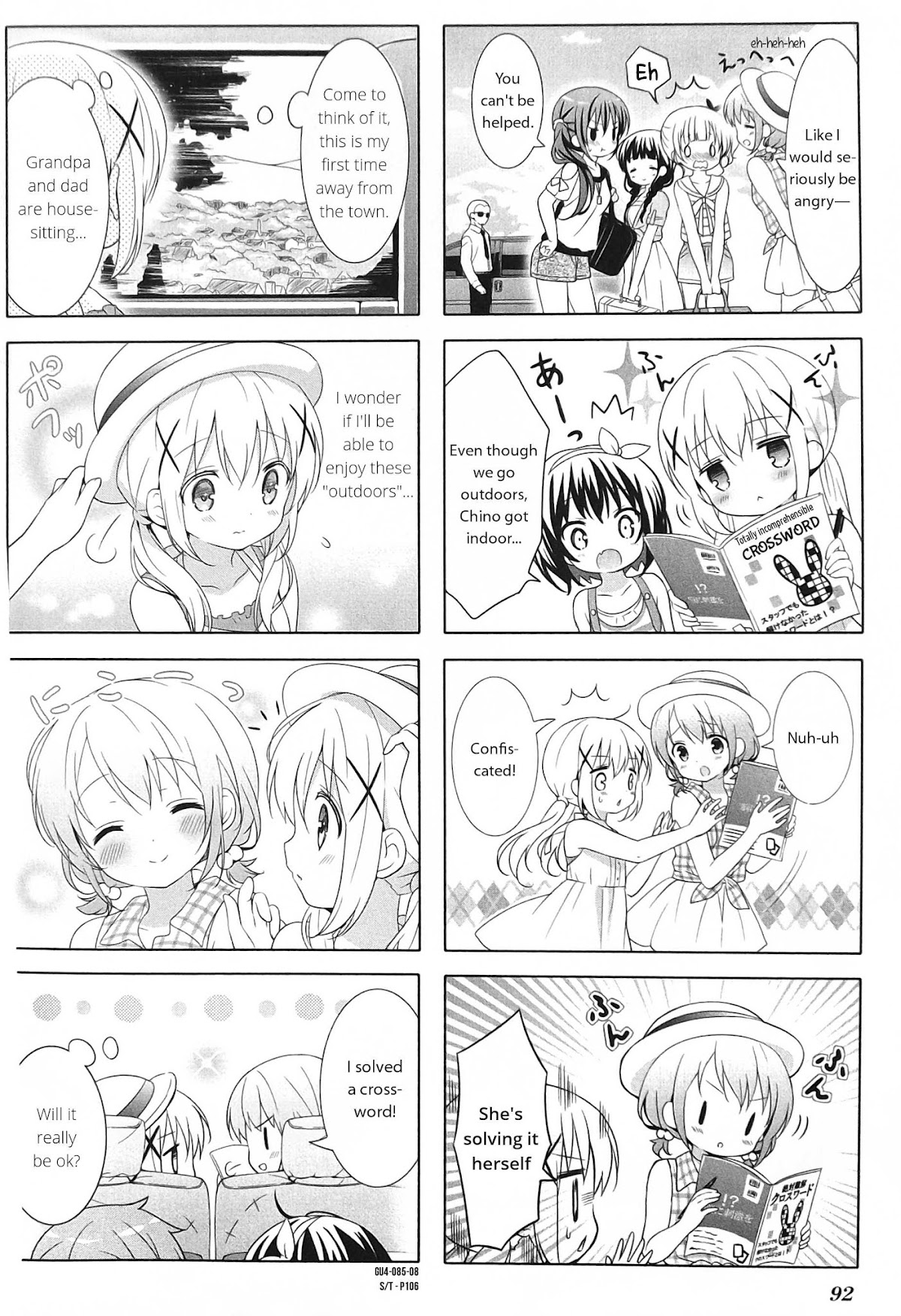 Gochuumon wa Usagi Desu ka? chapter 49 page 8