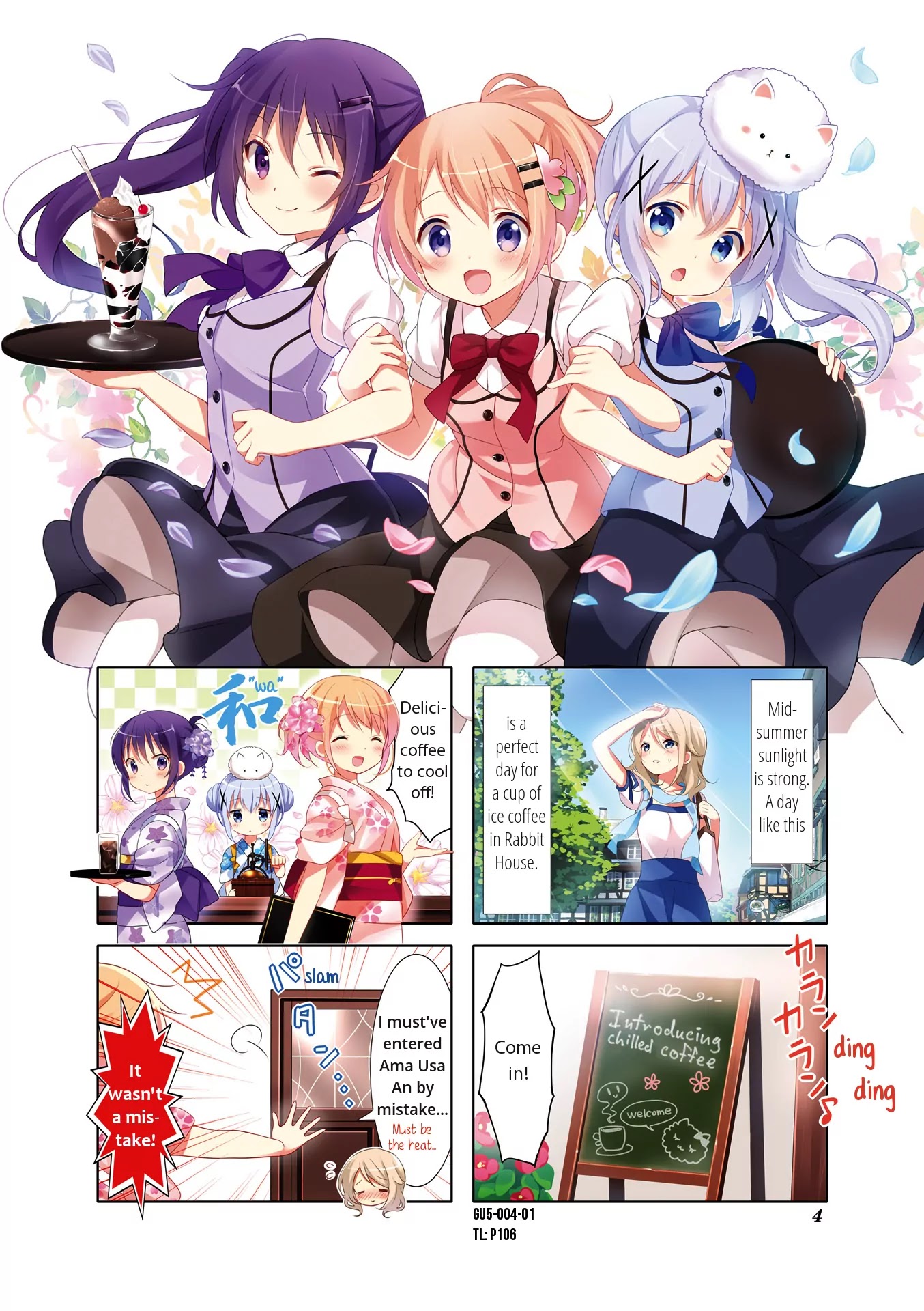 Gochuumon wa Usagi Desu ka? chapter 53 page 1