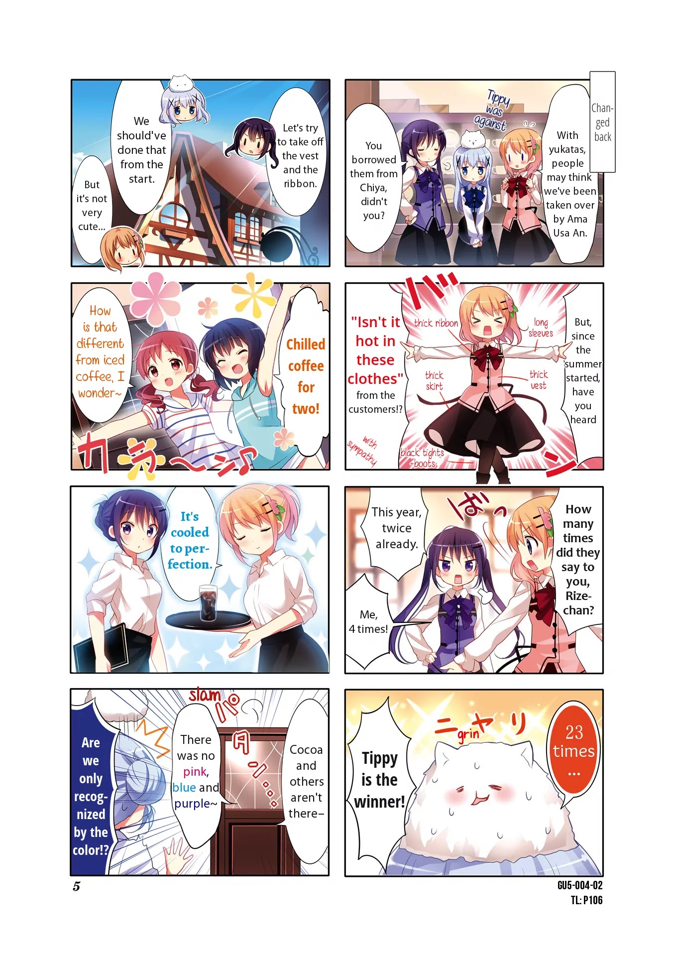 Gochuumon wa Usagi Desu ka? chapter 53 page 2