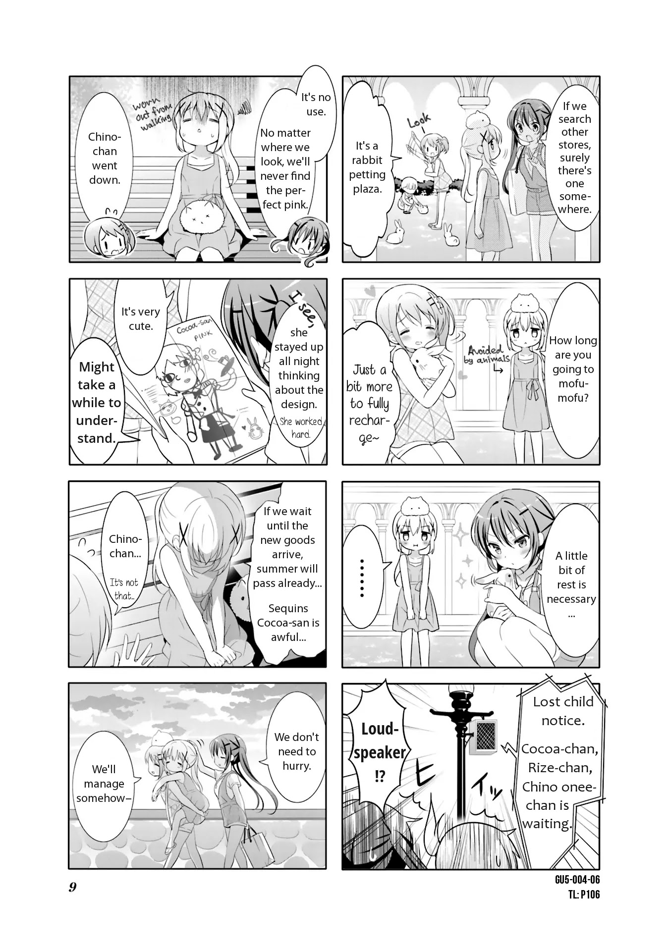 Gochuumon wa Usagi Desu ka? chapter 53 page 6