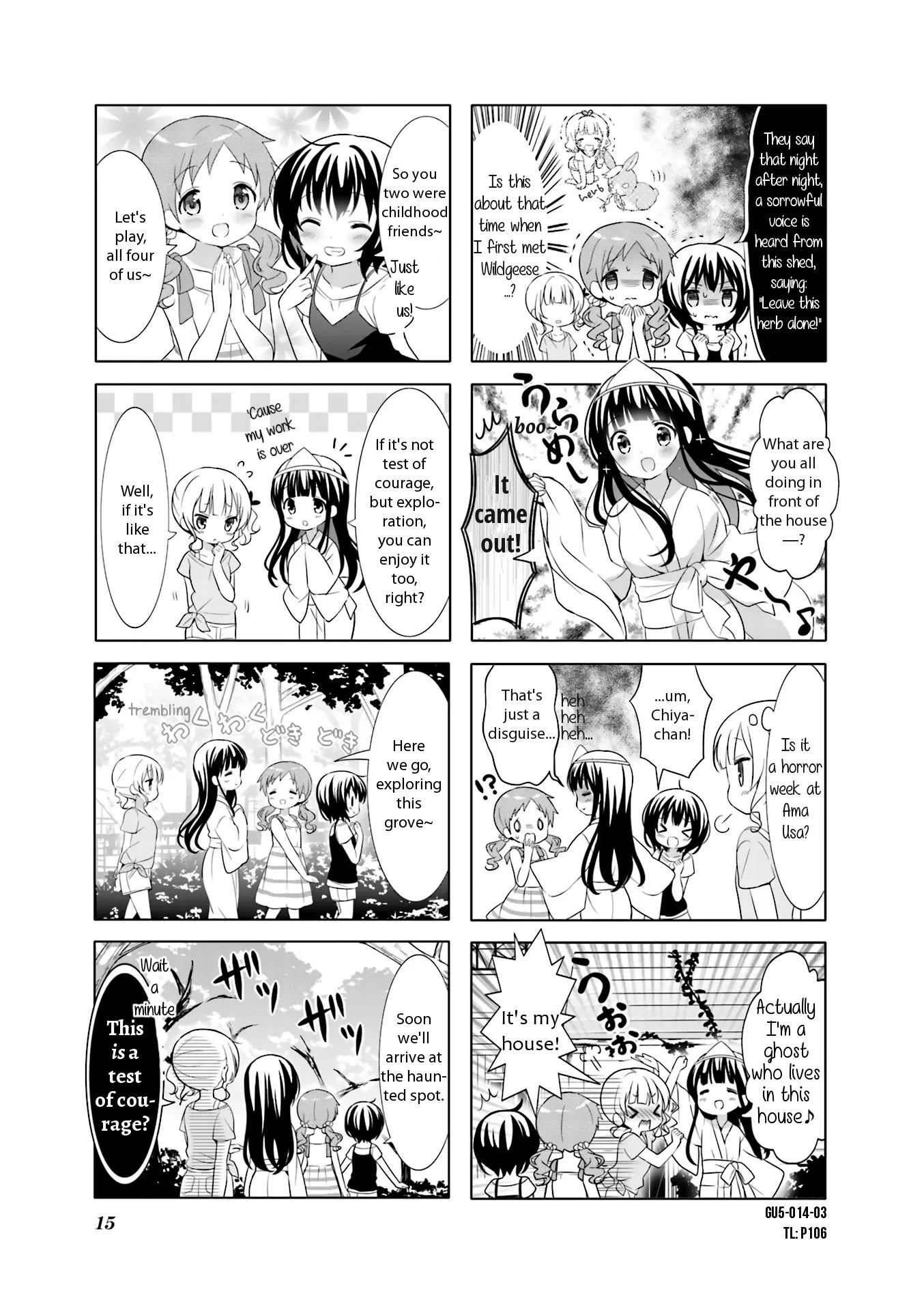 Gochuumon wa Usagi Desu ka? chapter 54 page 3