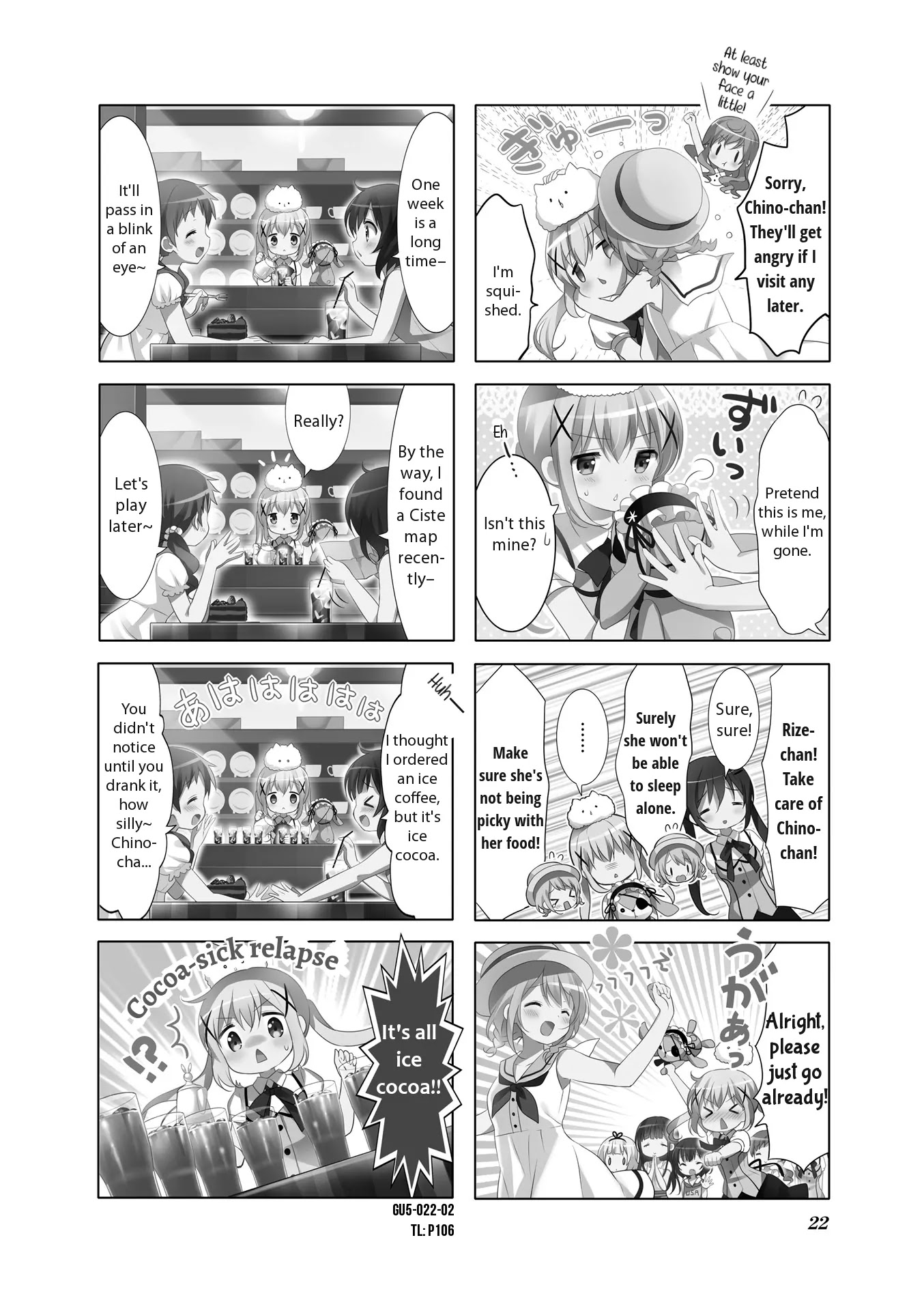 Gochuumon wa Usagi Desu ka? chapter 55 page 2
