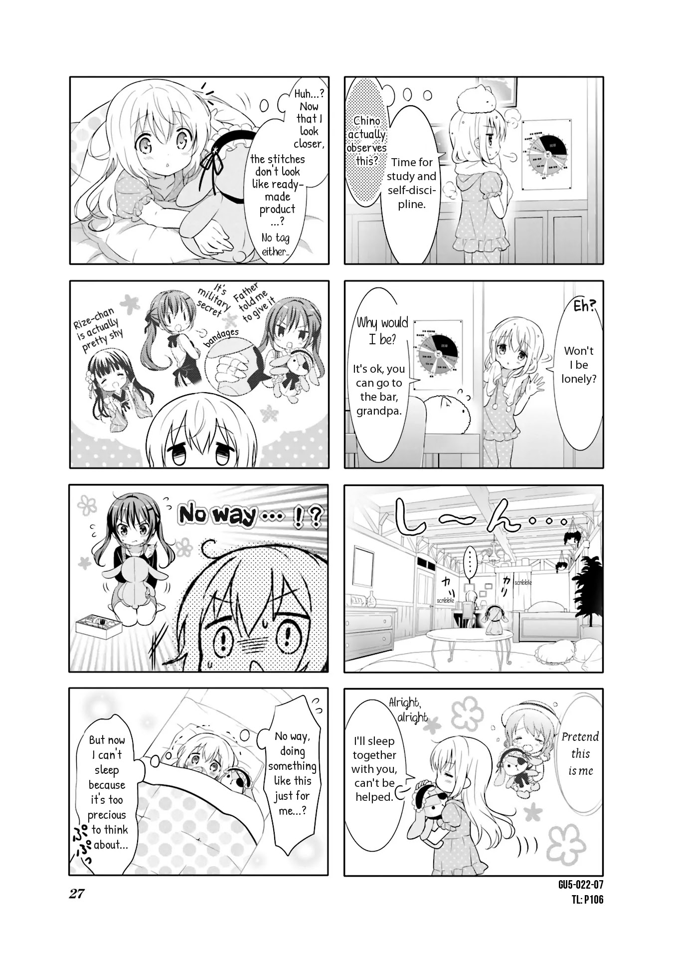 Gochuumon wa Usagi Desu ka? chapter 55 page 7