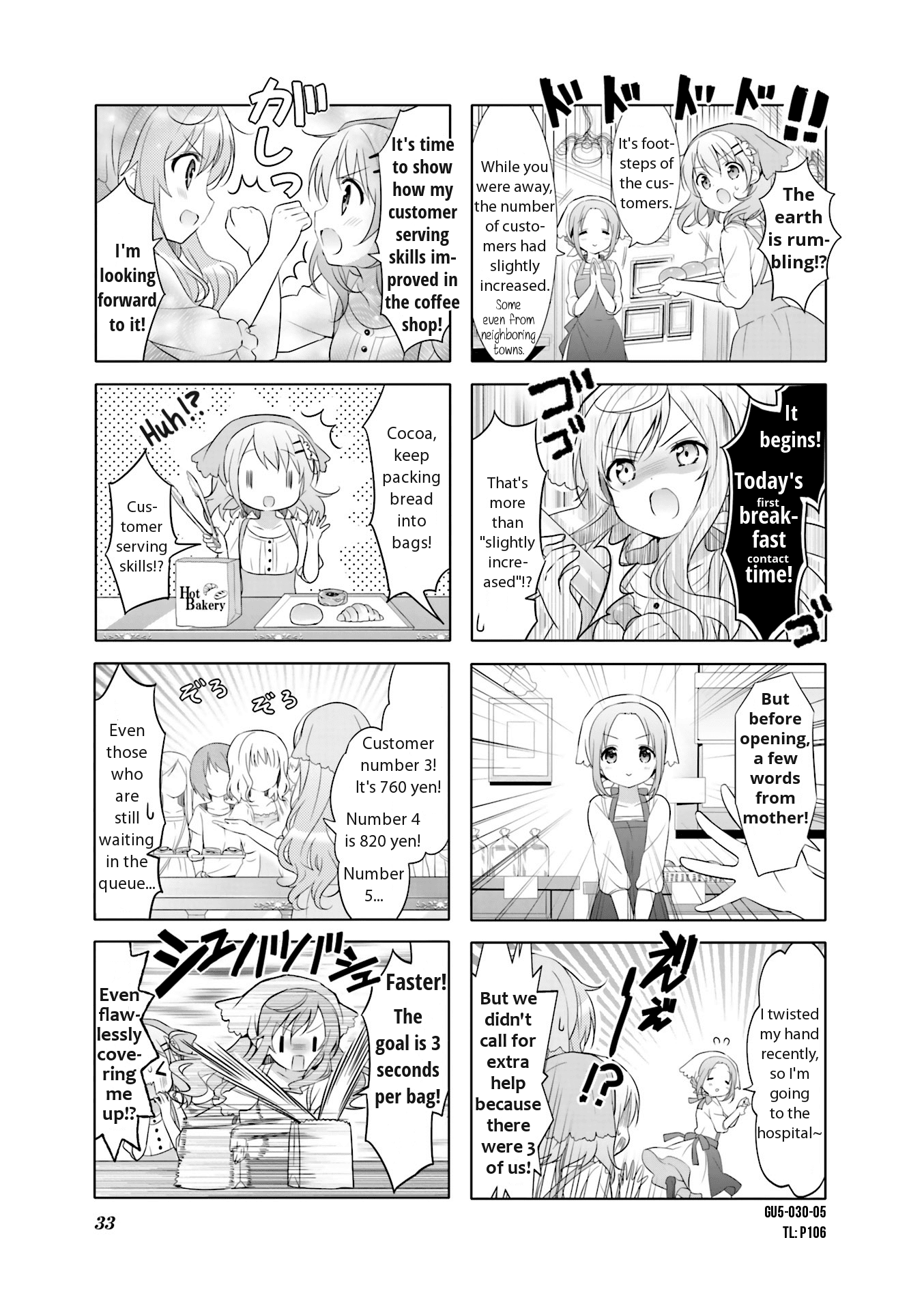 Gochuumon wa Usagi Desu ka? chapter 56 page 5