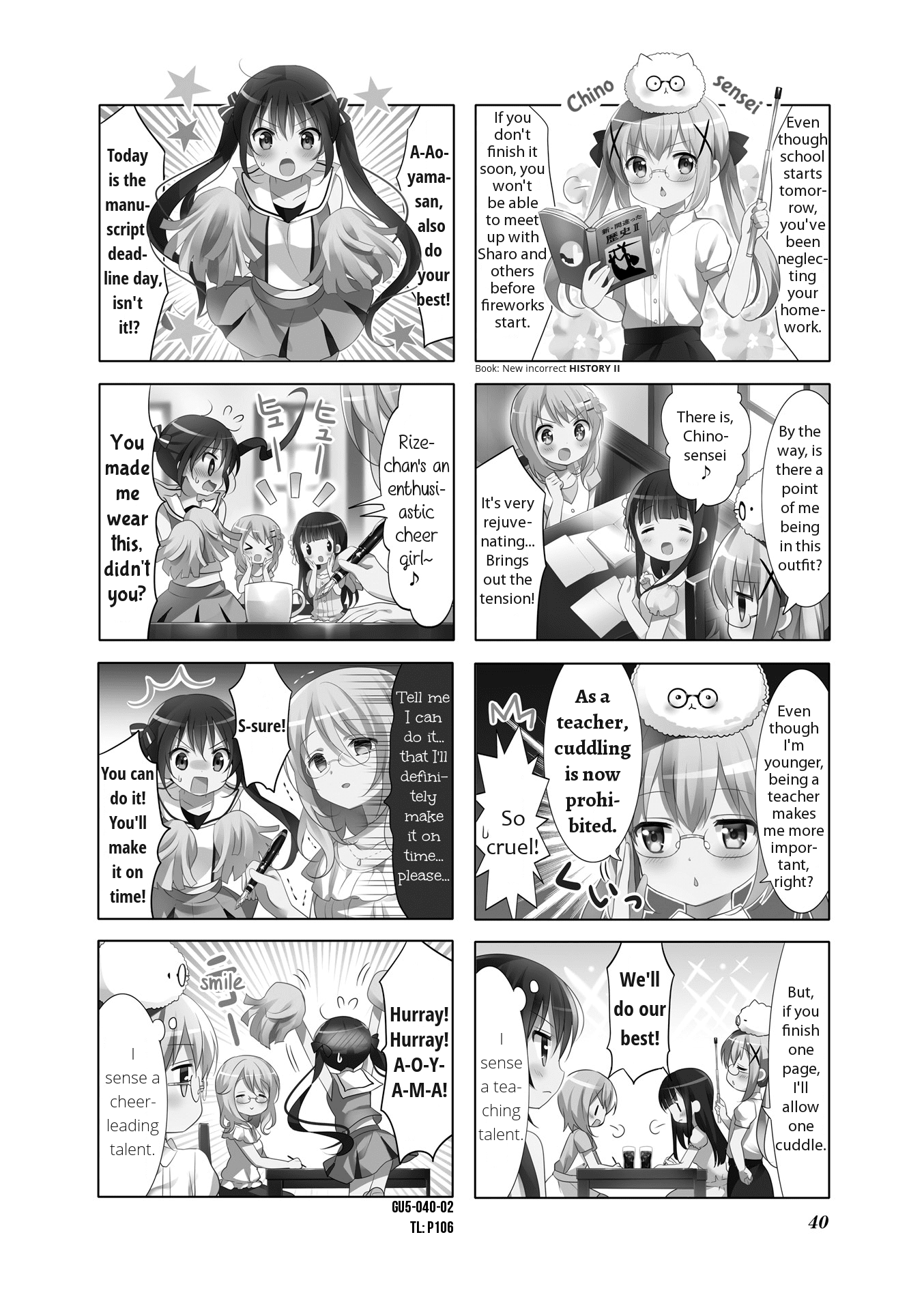Gochuumon wa Usagi Desu ka? chapter 57 page 2