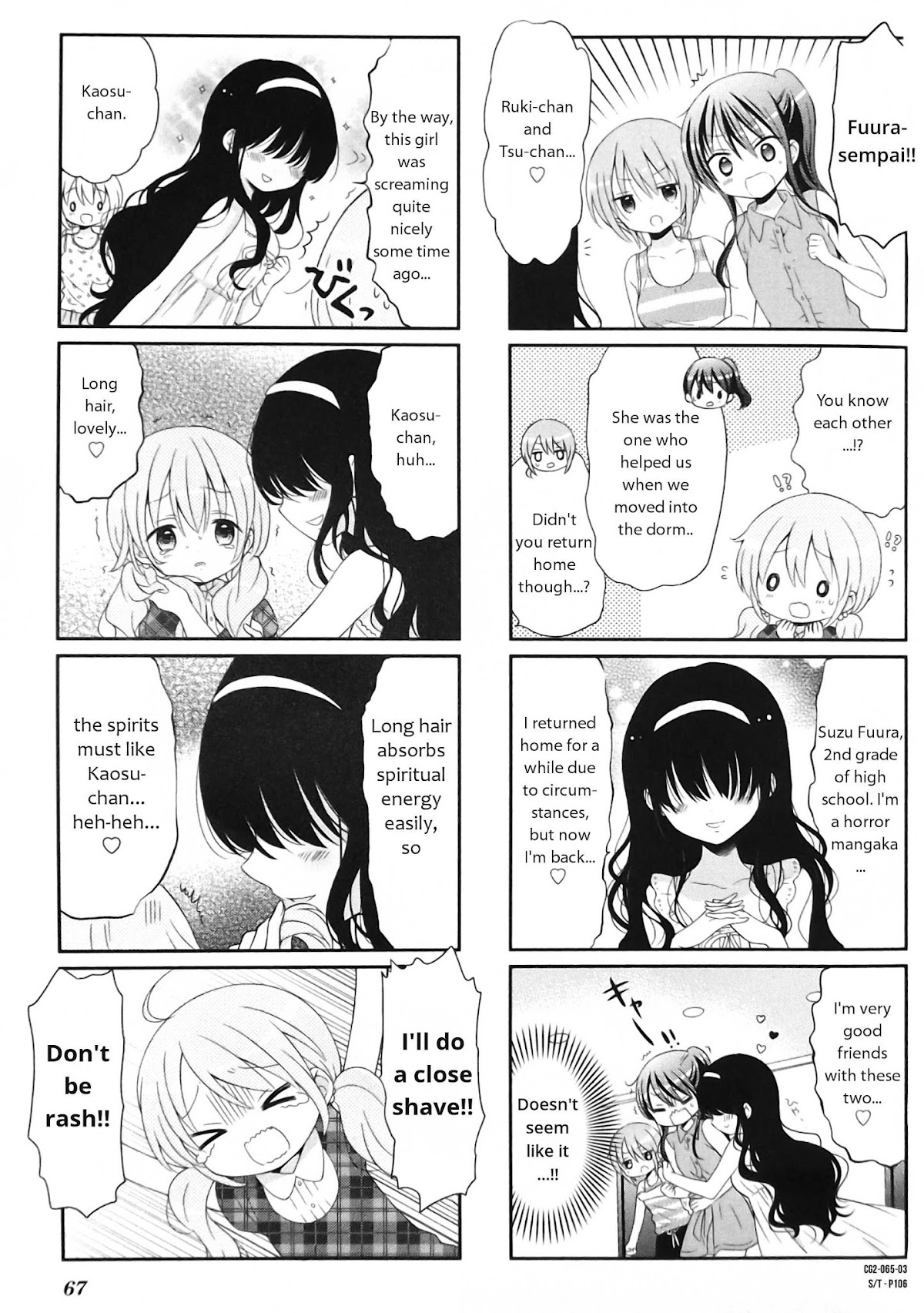 Gochuumon wa Usagi Desu ka? chapter 58 page 3