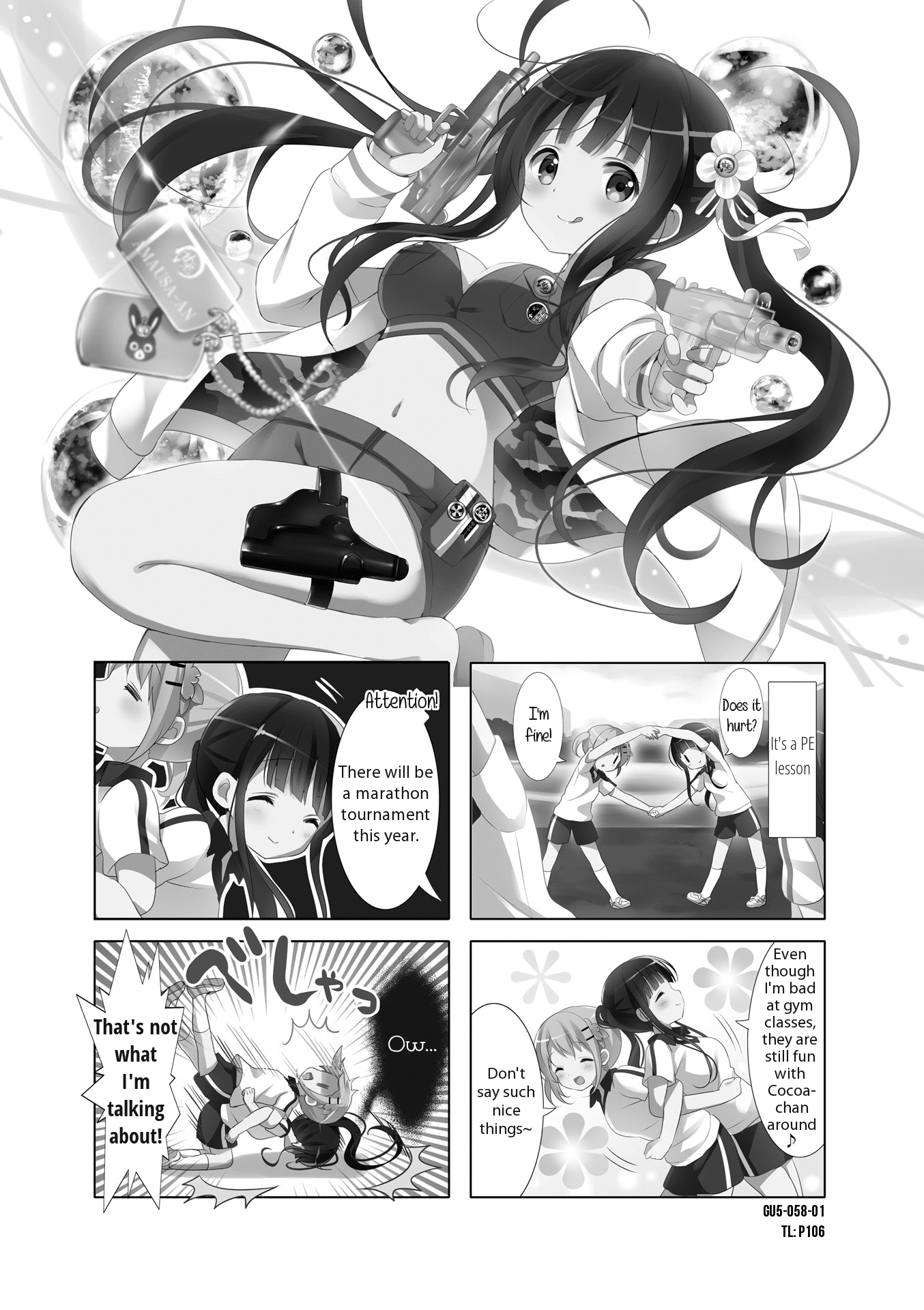 Gochuumon wa Usagi Desu ka? chapter 59 page 1