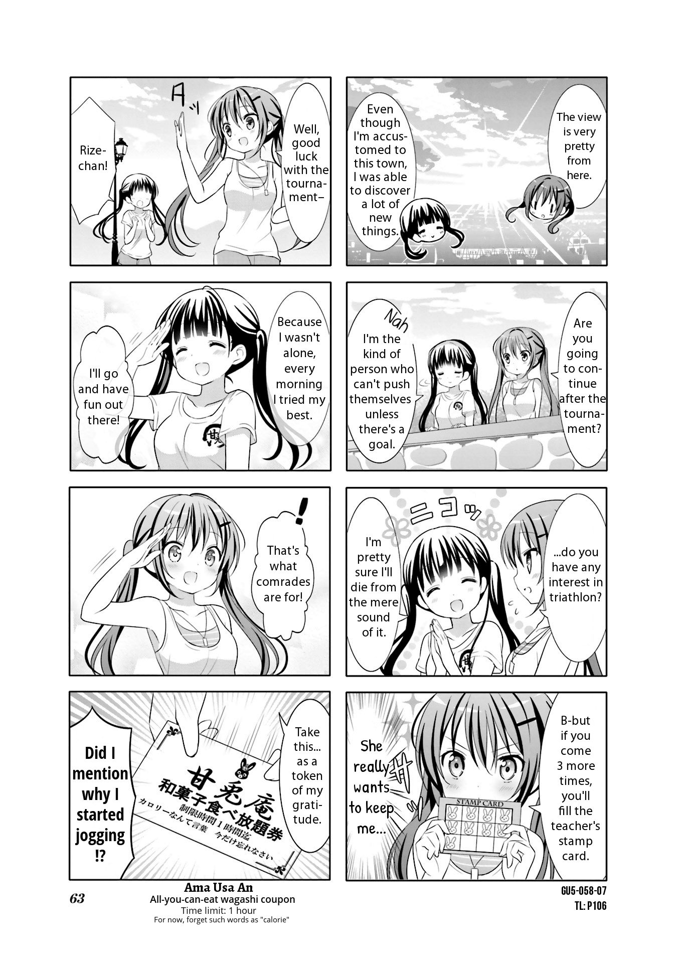 Gochuumon wa Usagi Desu ka? chapter 59 page 7