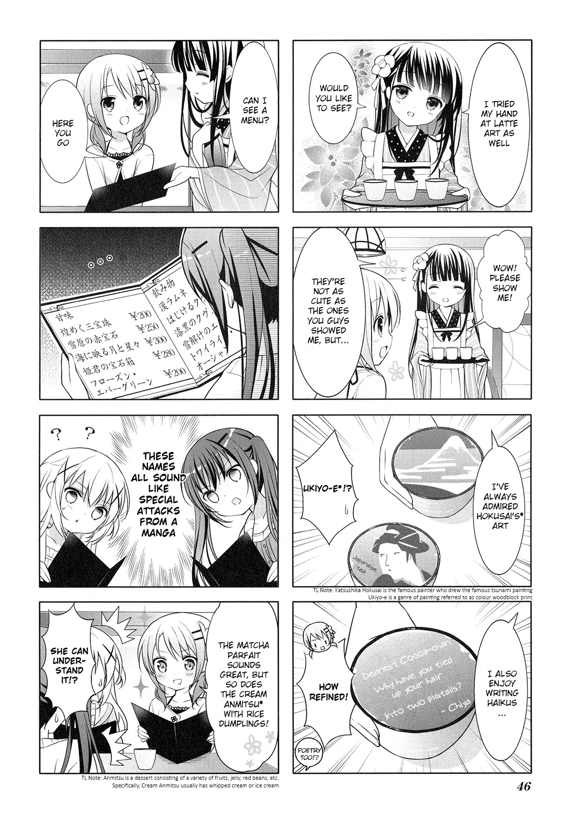 Gochuumon wa Usagi Desu ka? chapter 6 page 6