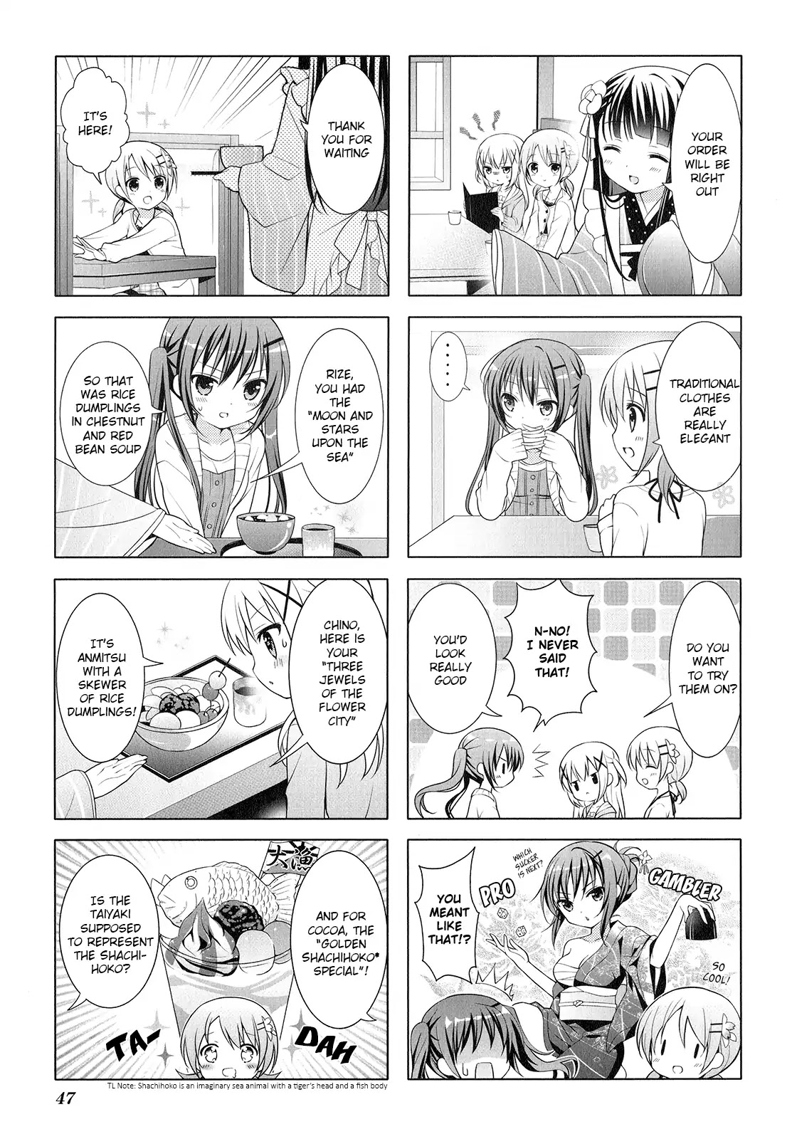 Gochuumon wa Usagi Desu ka? chapter 6 page 7
