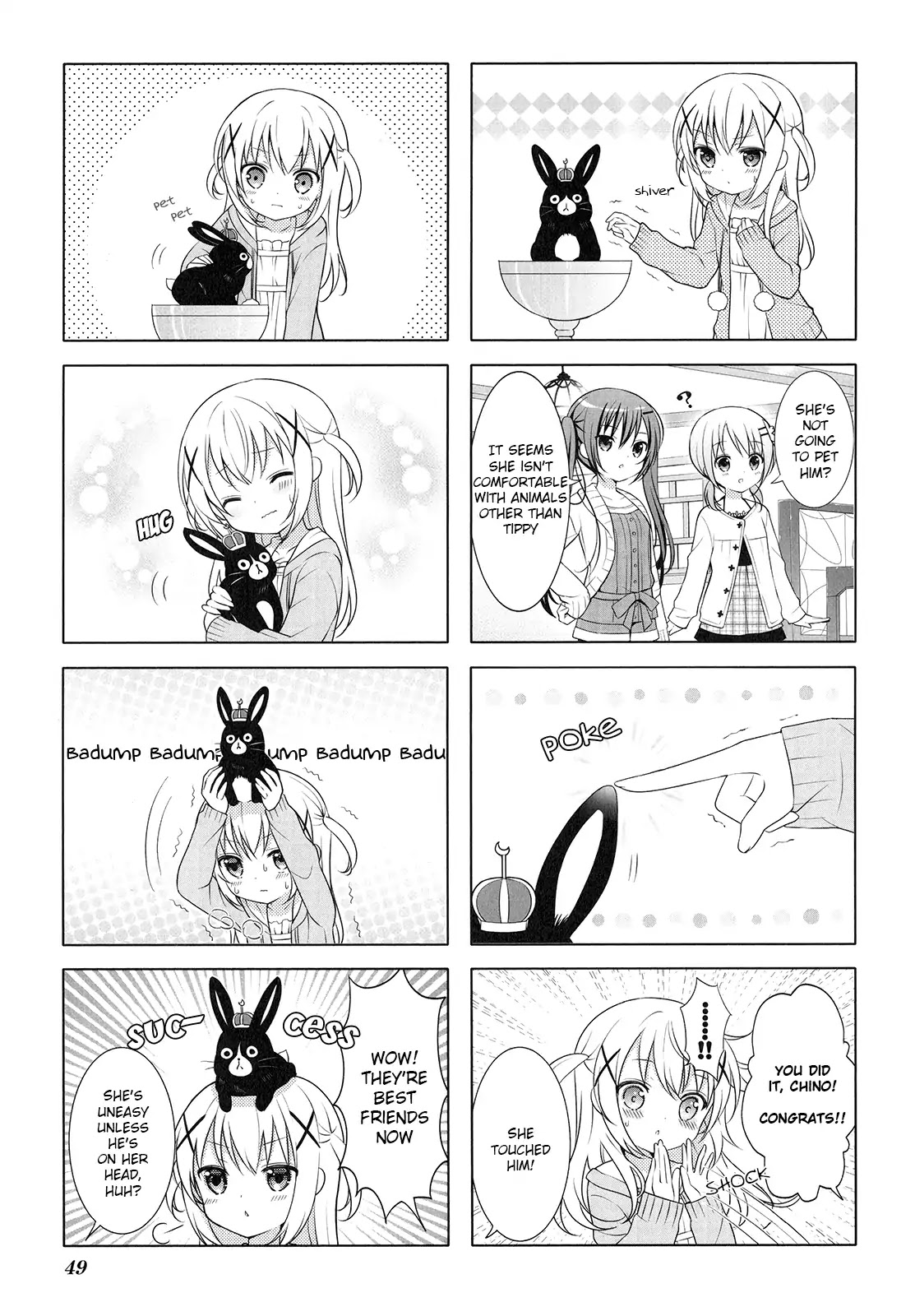 Gochuumon wa Usagi Desu ka? chapter 6 page 9