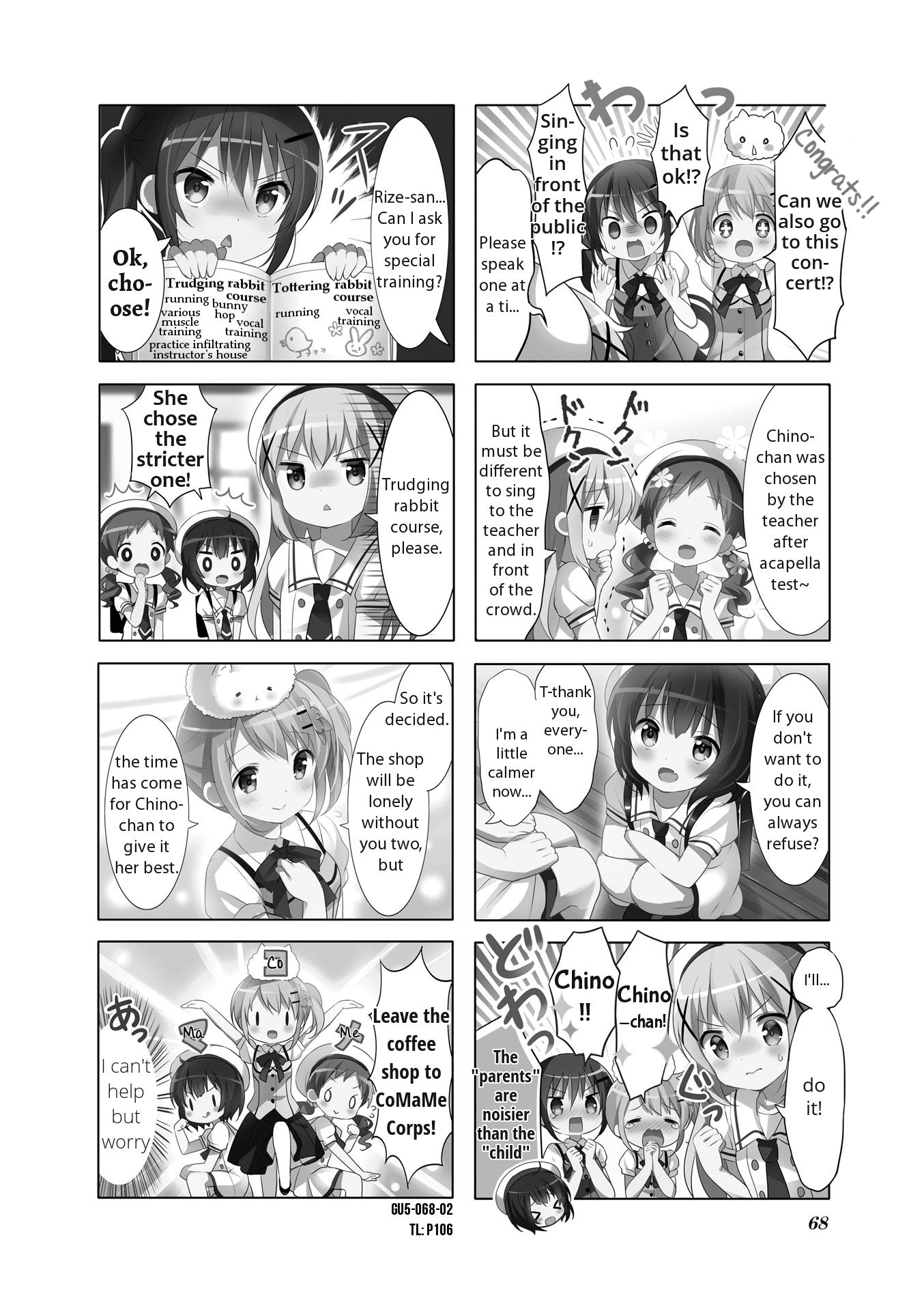 Gochuumon wa Usagi Desu ka? chapter 60 page 2