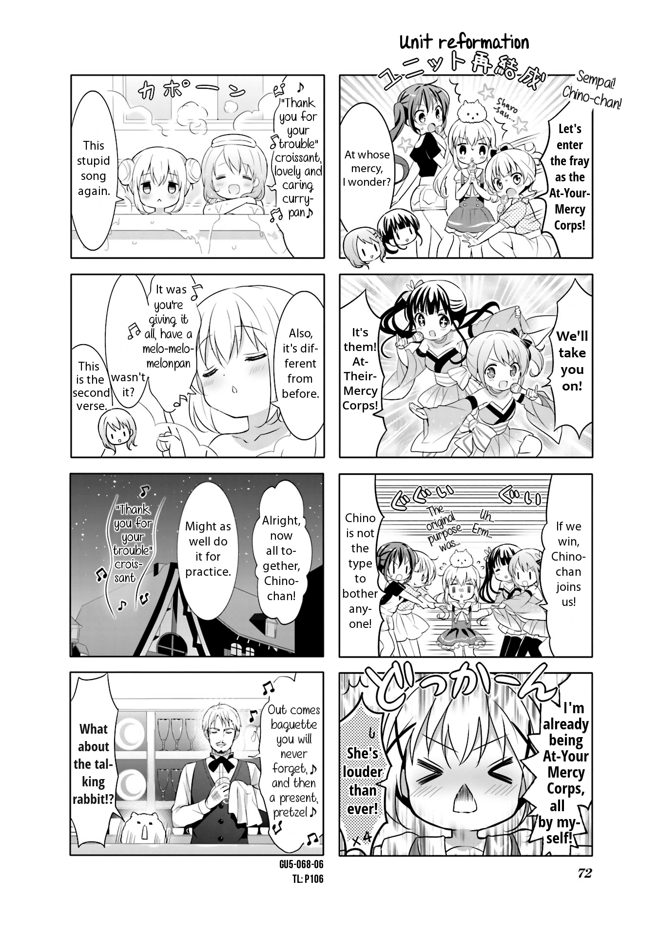 Gochuumon wa Usagi Desu ka? chapter 60 page 6