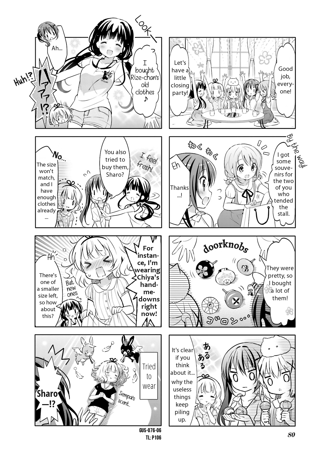 Gochuumon wa Usagi Desu ka? chapter 61 page 6