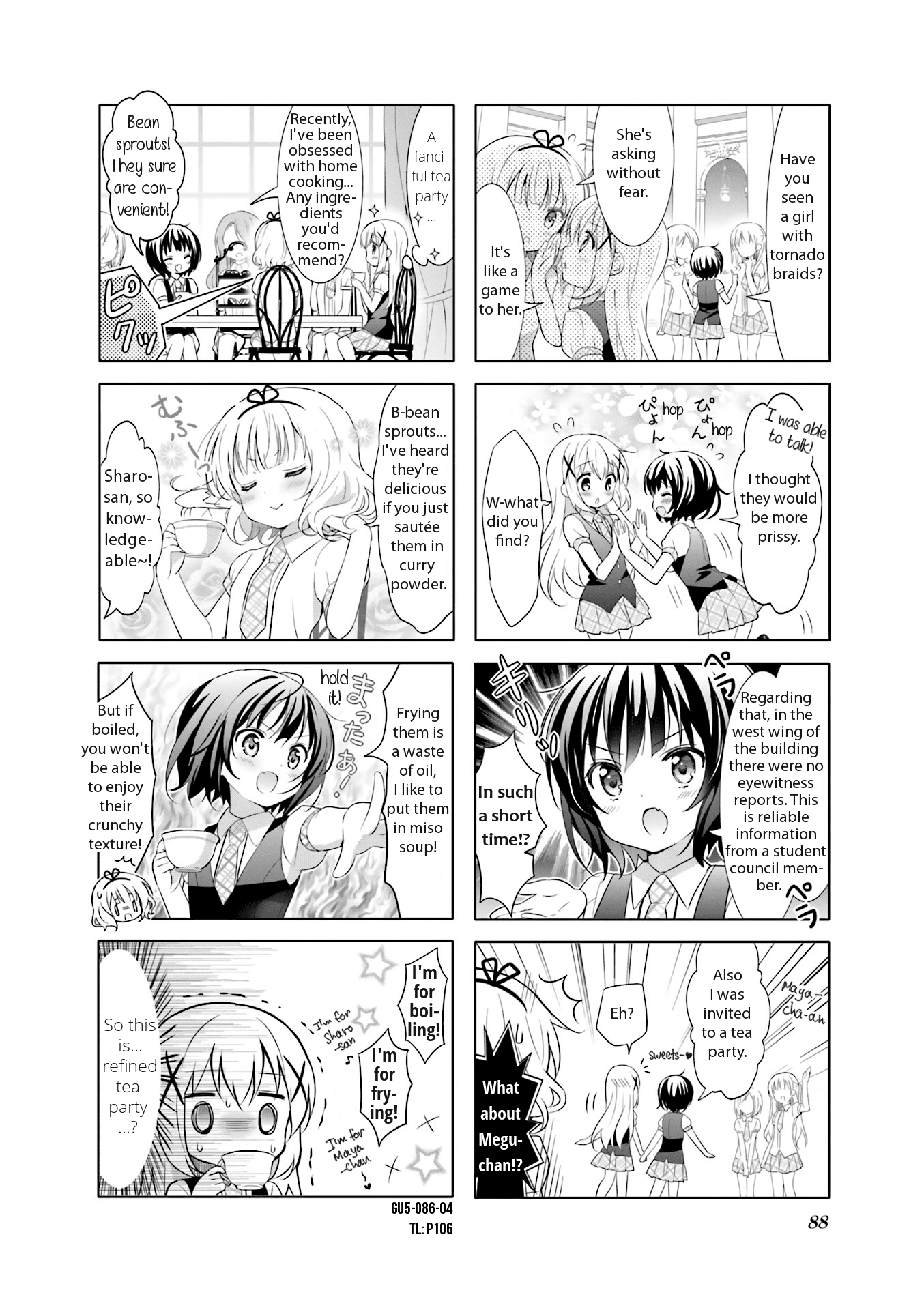 Gochuumon wa Usagi Desu ka? chapter 62 page 4