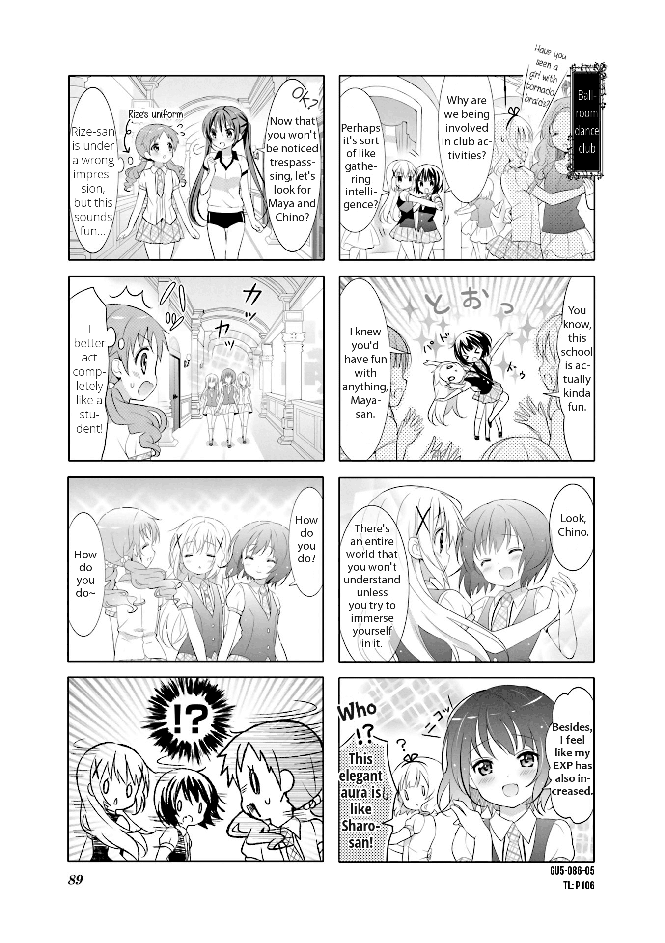 Gochuumon wa Usagi Desu ka? chapter 62 page 5