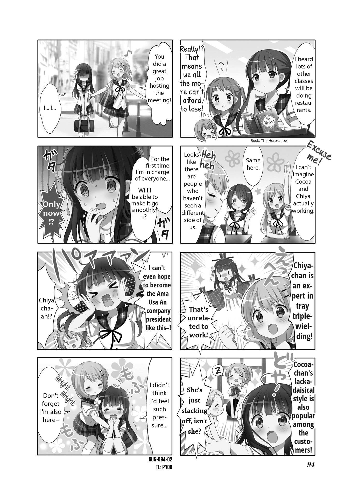 Gochuumon wa Usagi Desu ka? chapter 63 page 2