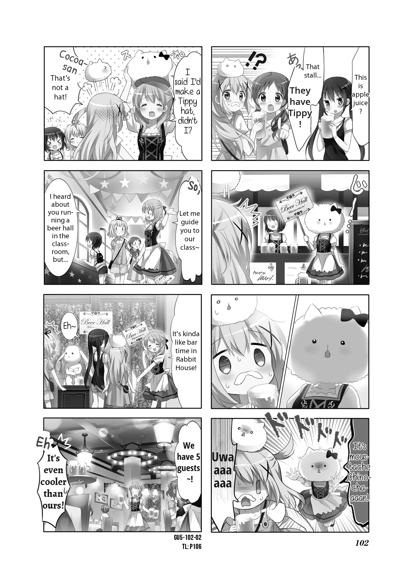 Gochuumon wa Usagi Desu ka? chapter 64 page 2