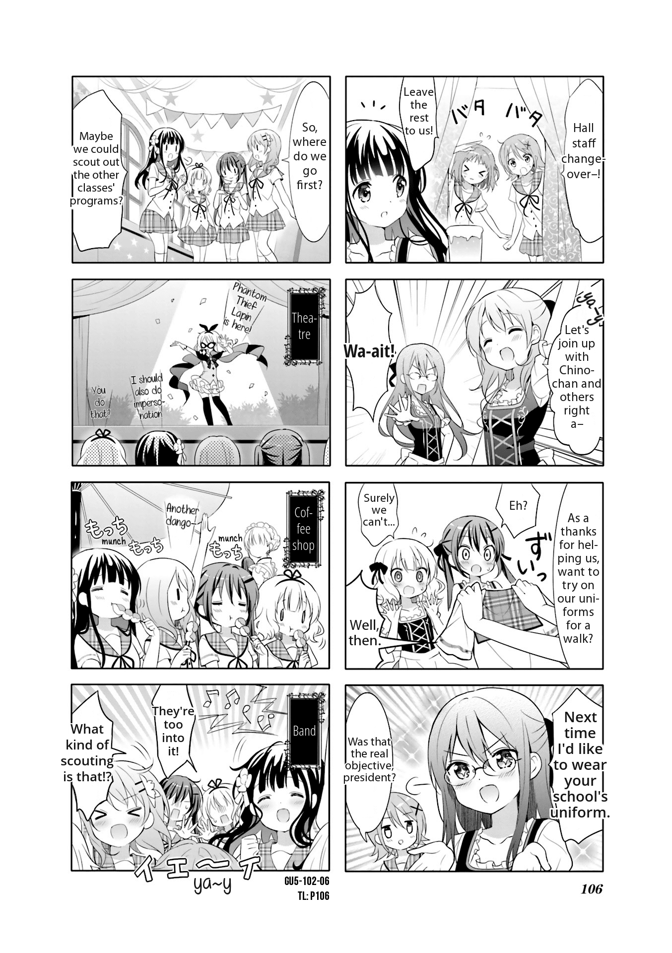 Gochuumon wa Usagi Desu ka? chapter 64 page 6