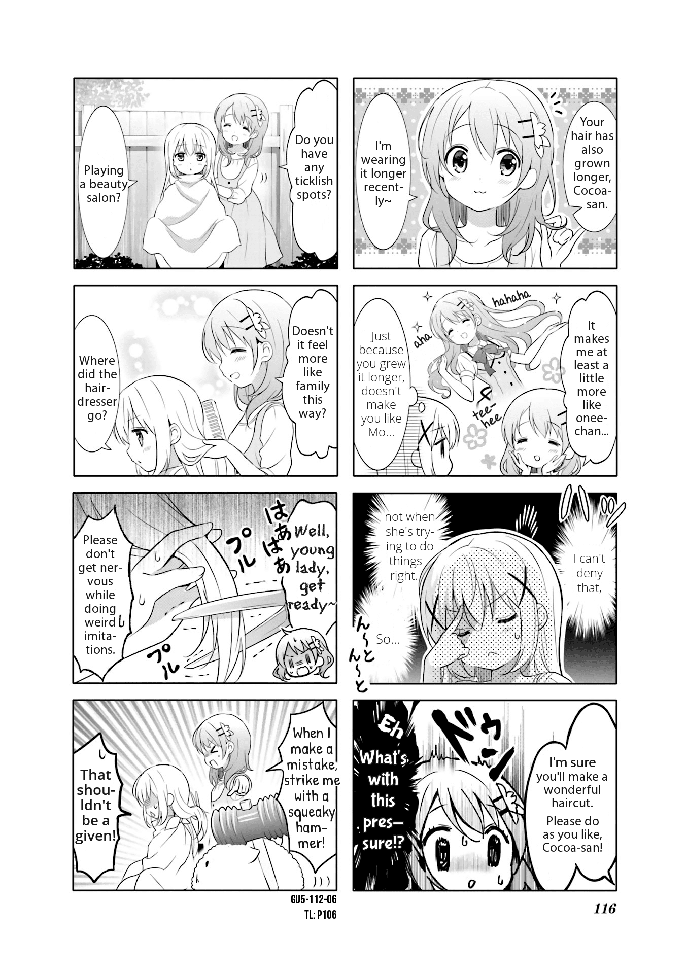 Gochuumon wa Usagi Desu ka? chapter 65 page 6