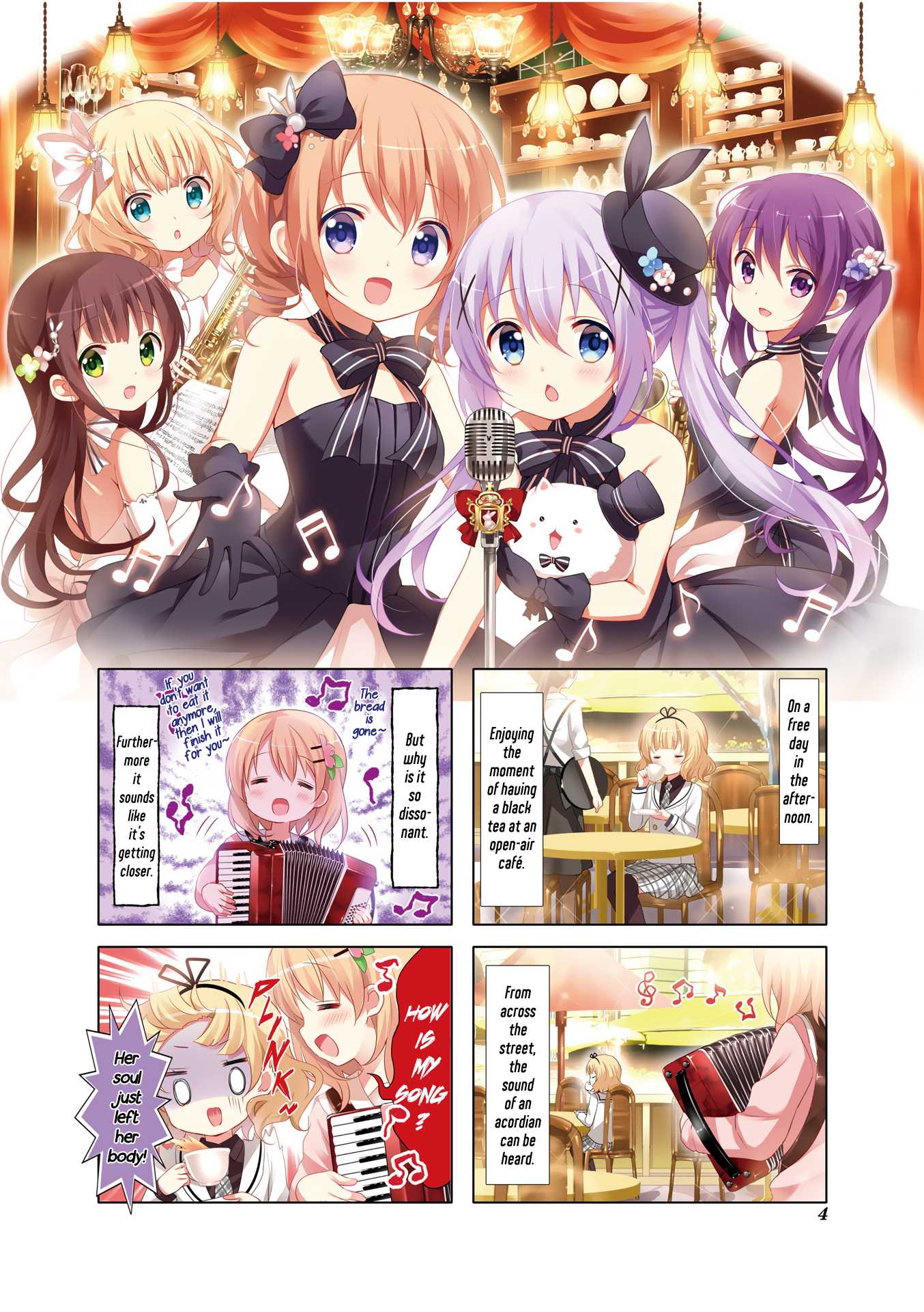 Gochuumon wa Usagi Desu ka? chapter 66 page 1