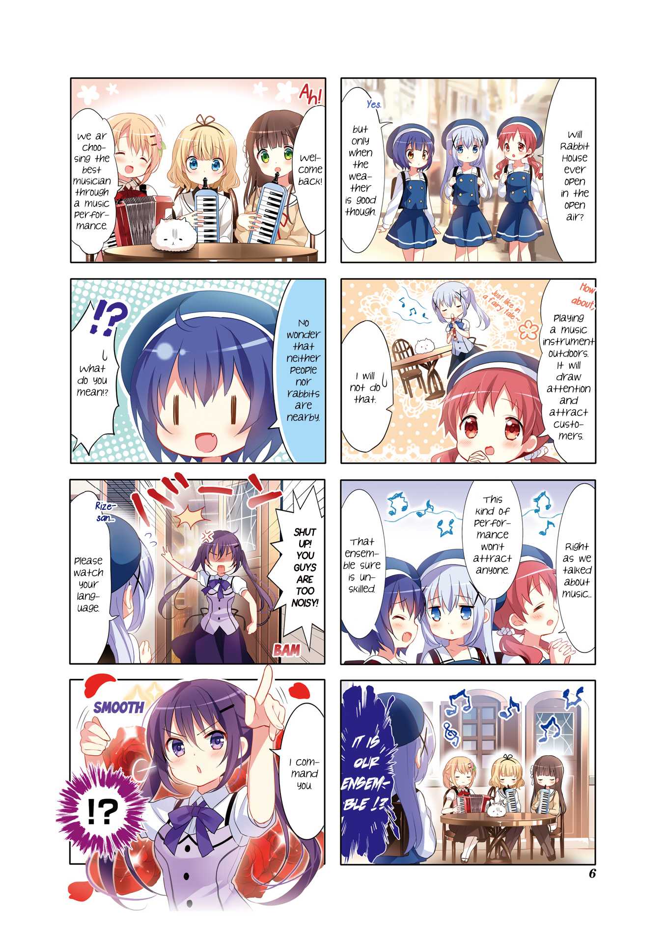 Gochuumon wa Usagi Desu ka? chapter 66 page 3