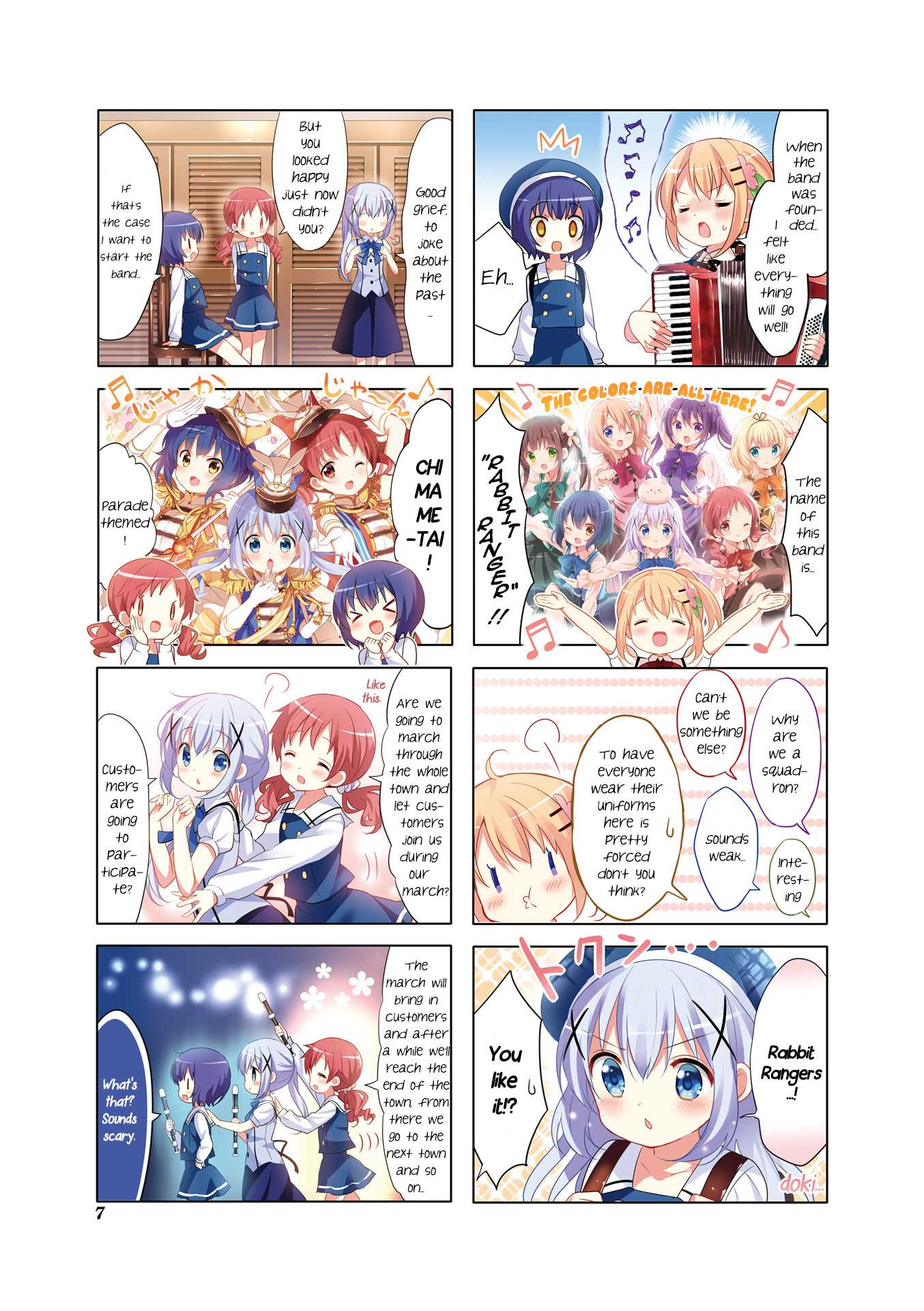 Gochuumon wa Usagi Desu ka? chapter 66 page 4