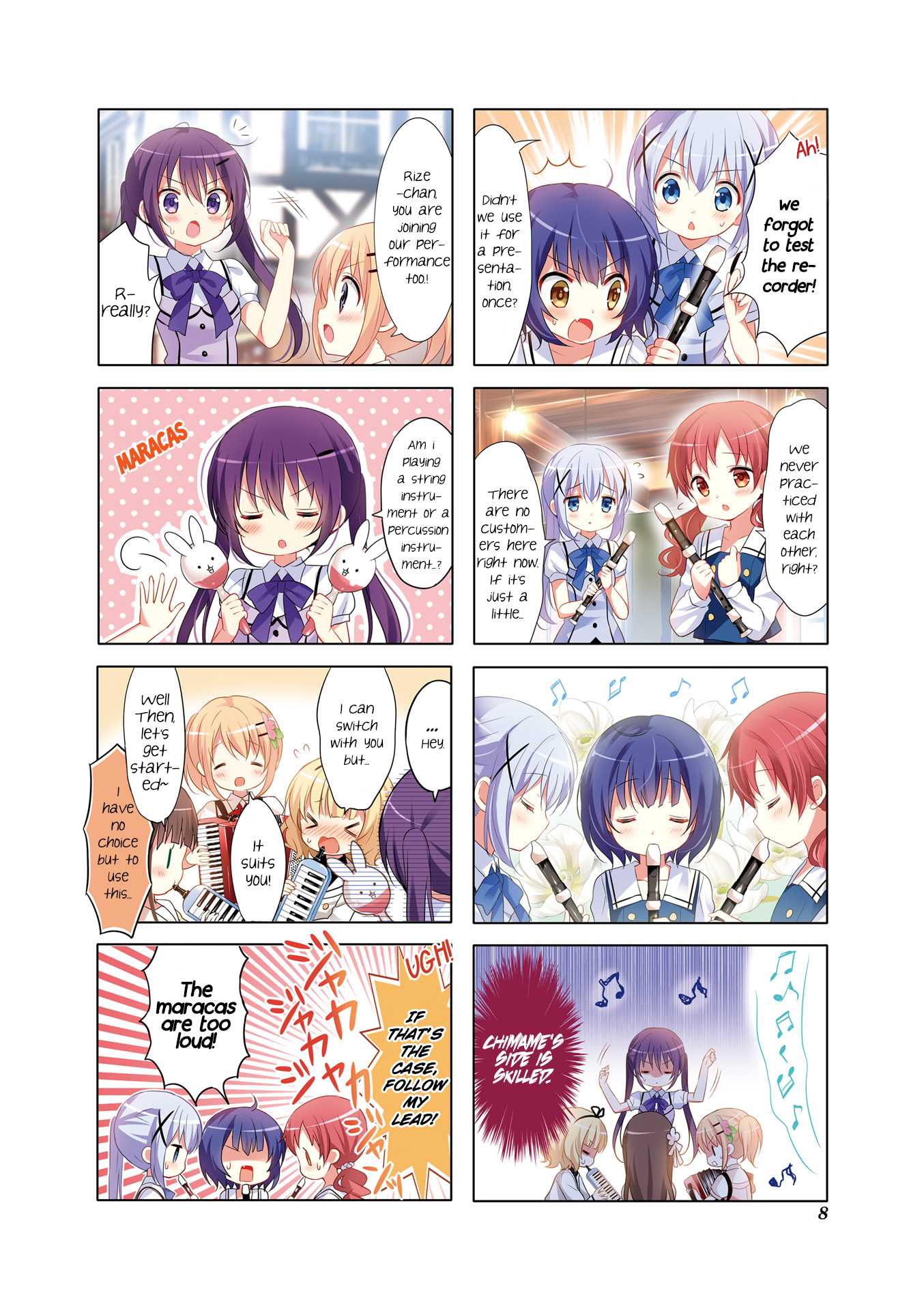 Gochuumon wa Usagi Desu ka? chapter 66 page 5