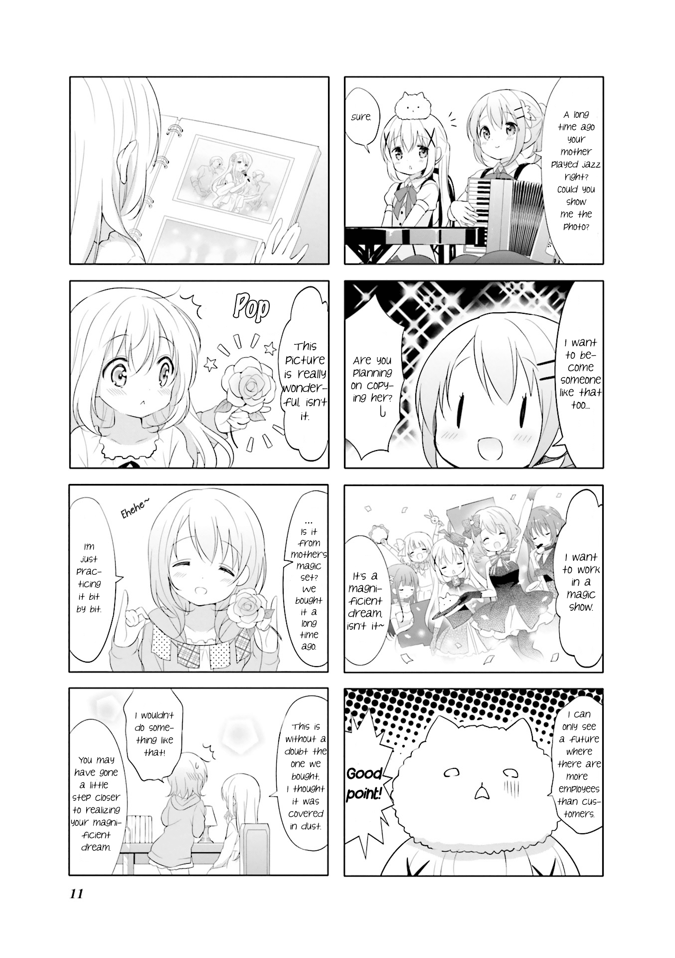 Gochuumon wa Usagi Desu ka? chapter 66 page 8