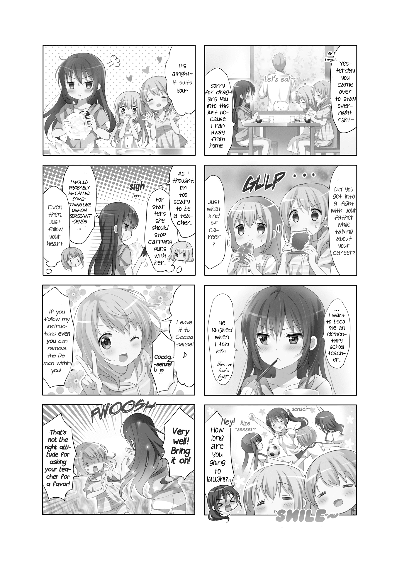 Gochuumon wa Usagi Desu ka? chapter 67 page 2