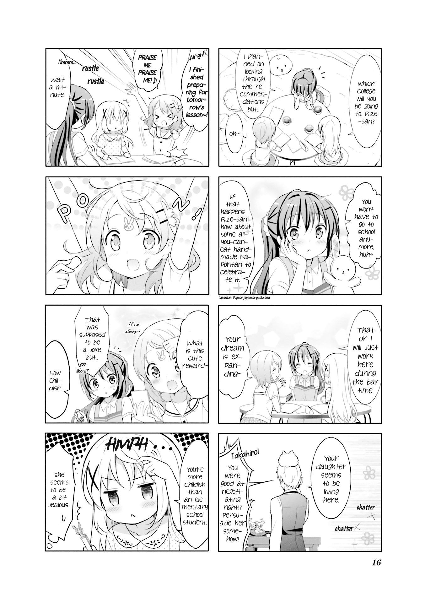Gochuumon wa Usagi Desu ka? chapter 67 page 4