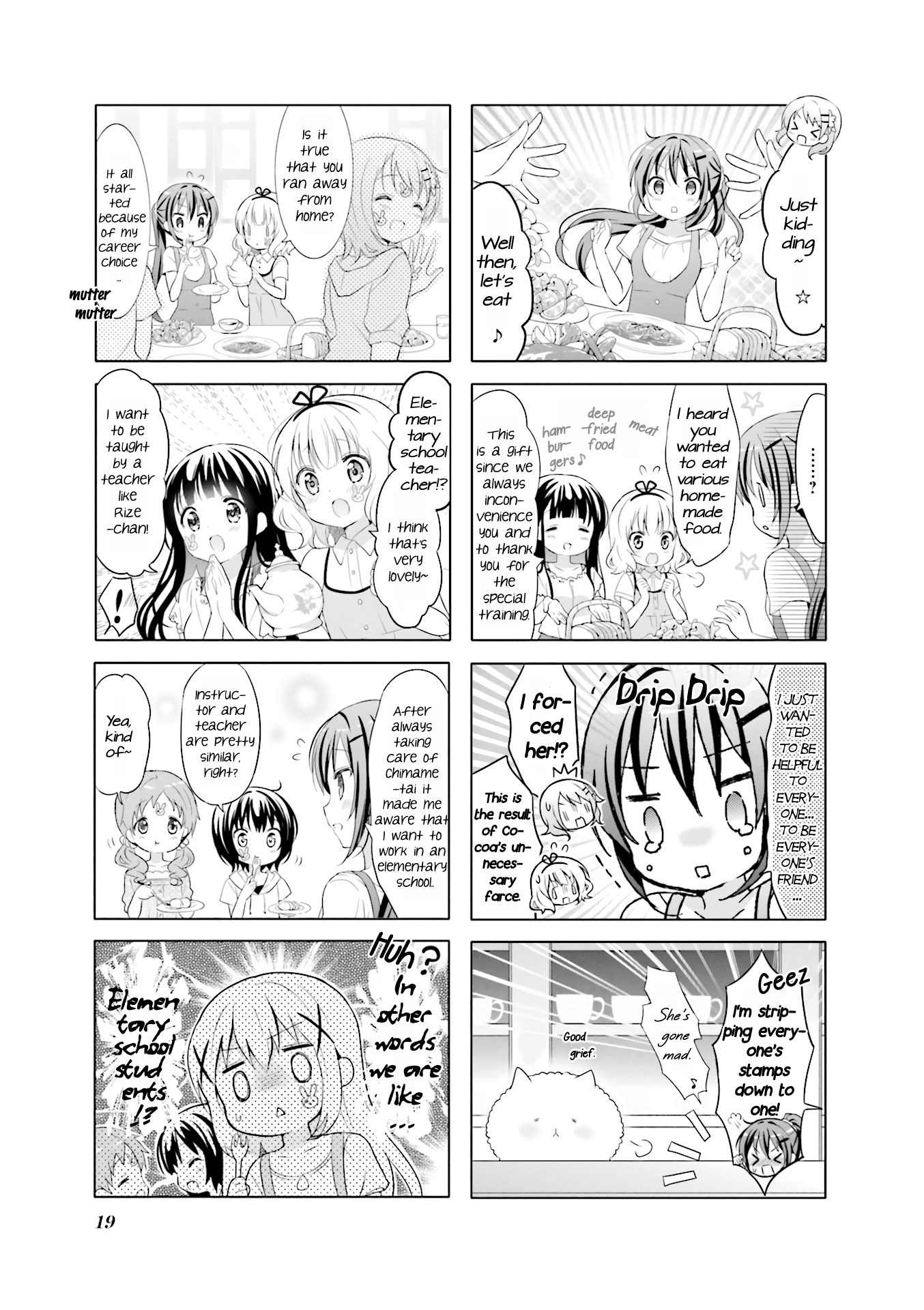 Gochuumon wa Usagi Desu ka? chapter 67 page 7