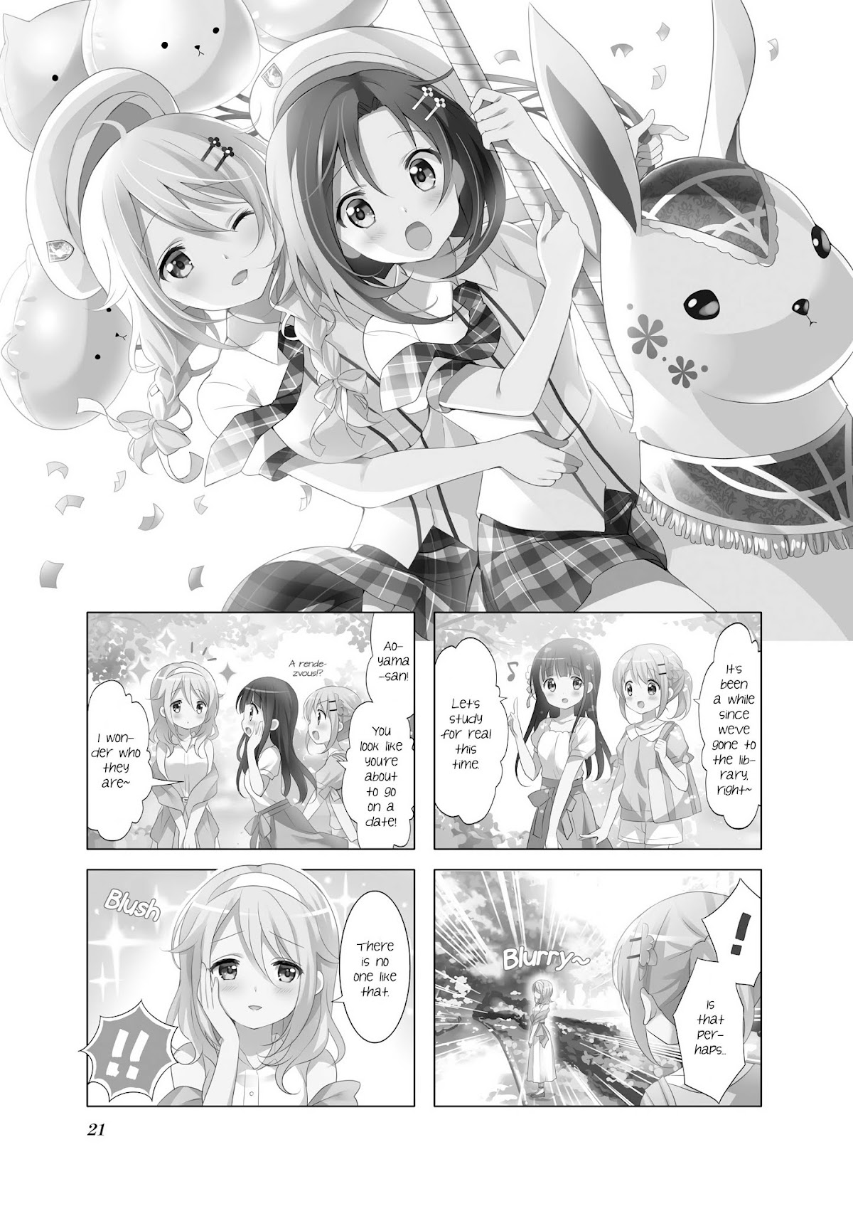 Gochuumon wa Usagi Desu ka? chapter 68 page 1
