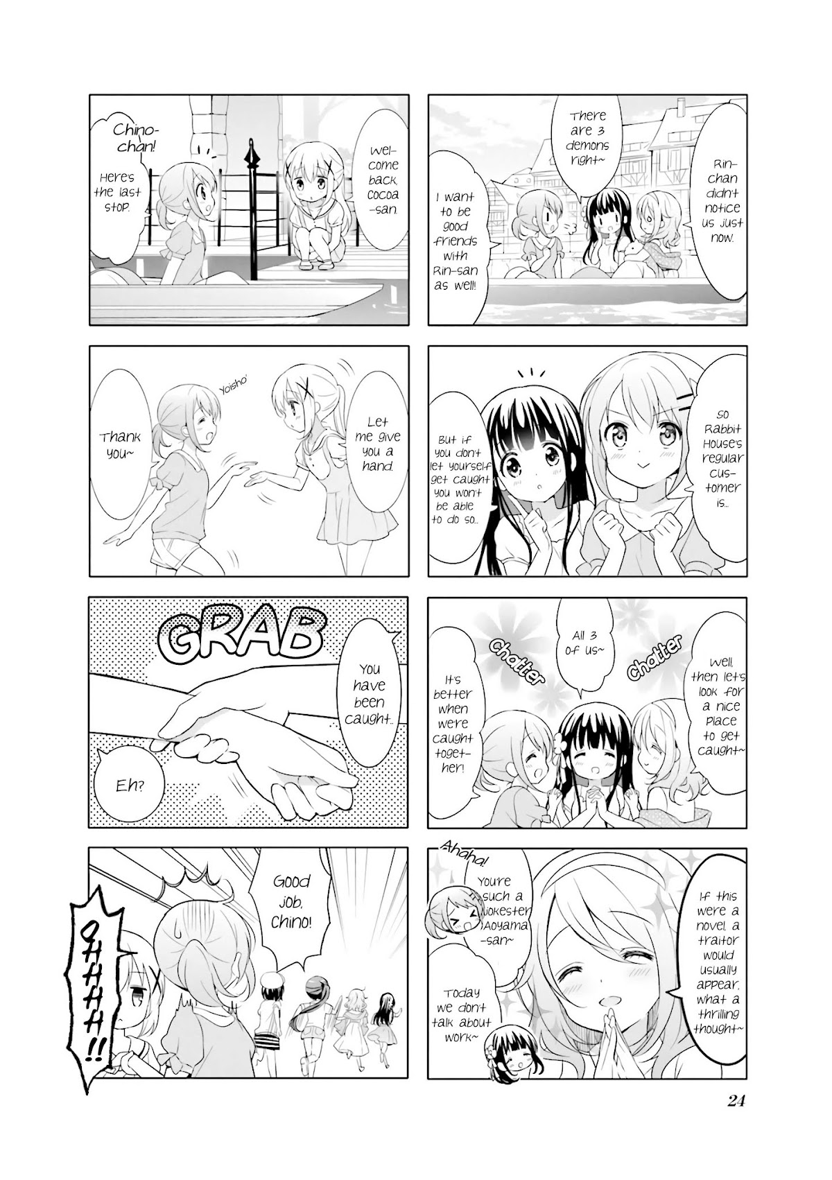 Gochuumon wa Usagi Desu ka? chapter 68 page 4