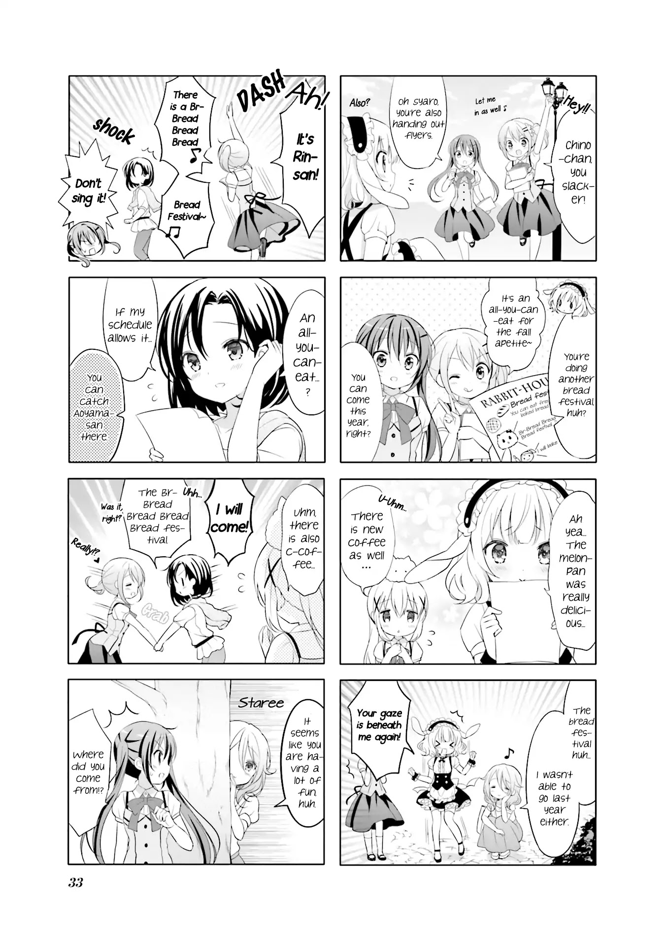 Gochuumon wa Usagi Desu ka? chapter 69 page 3