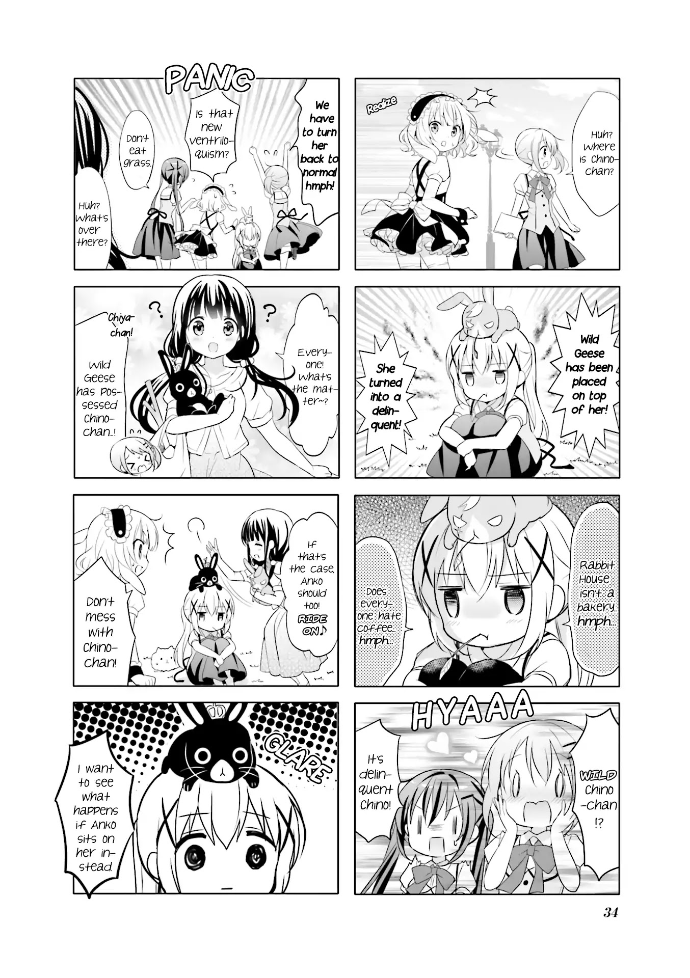 Gochuumon wa Usagi Desu ka? chapter 69 page 4