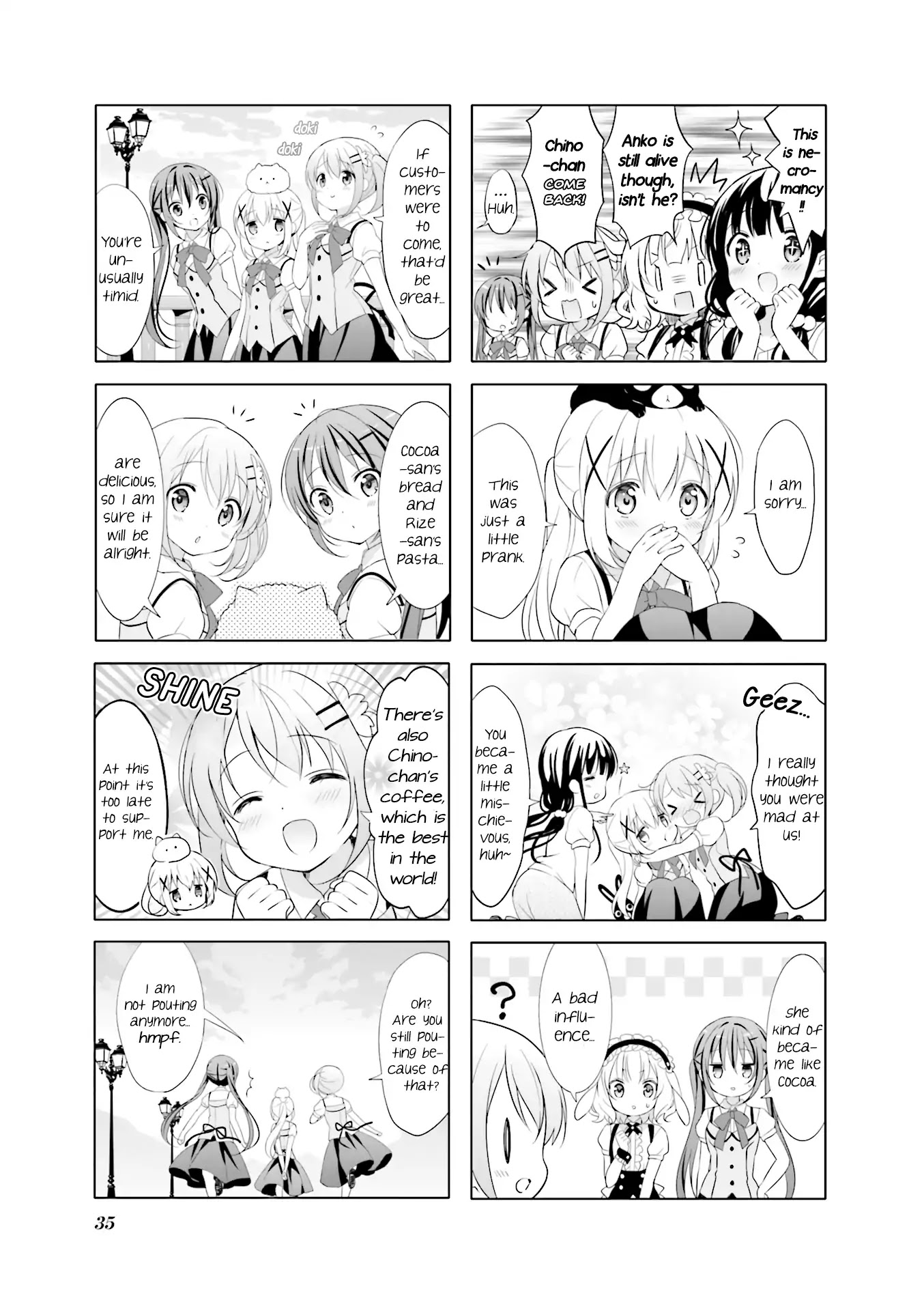Gochuumon wa Usagi Desu ka? chapter 69 page 5