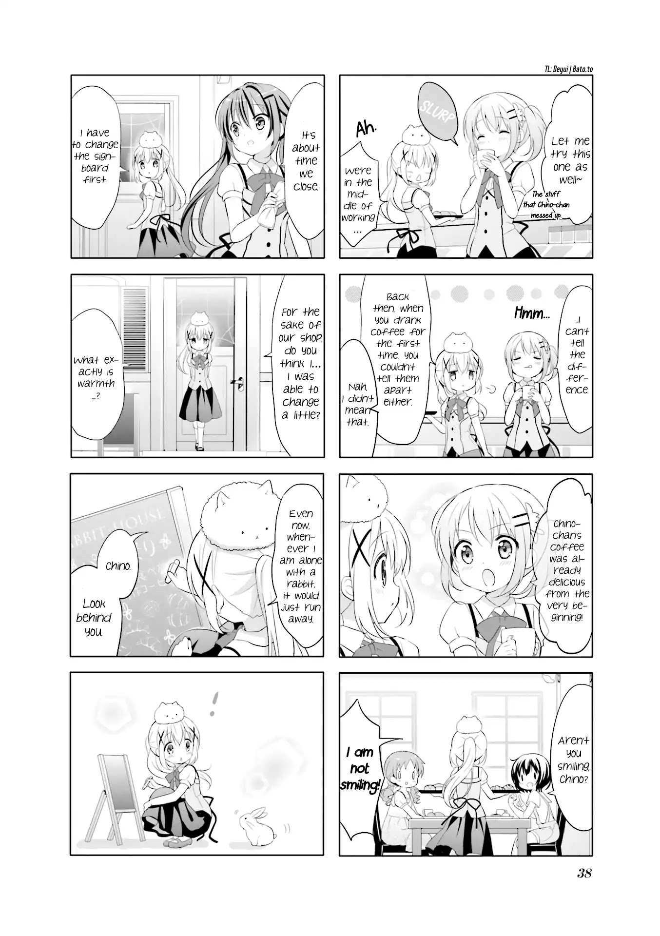 Gochuumon wa Usagi Desu ka? chapter 69 page 8