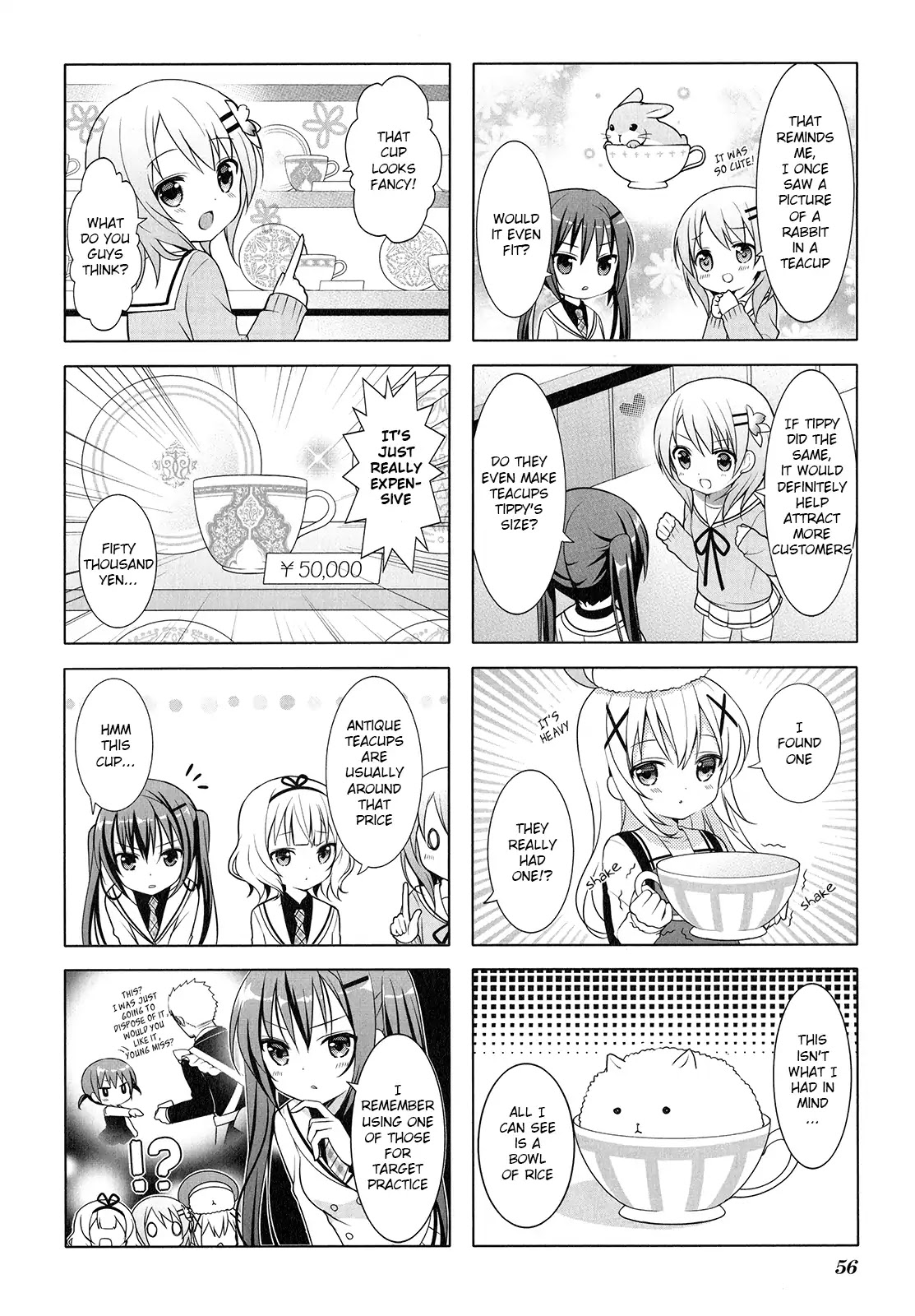 Gochuumon wa Usagi Desu ka? chapter 7 page 6